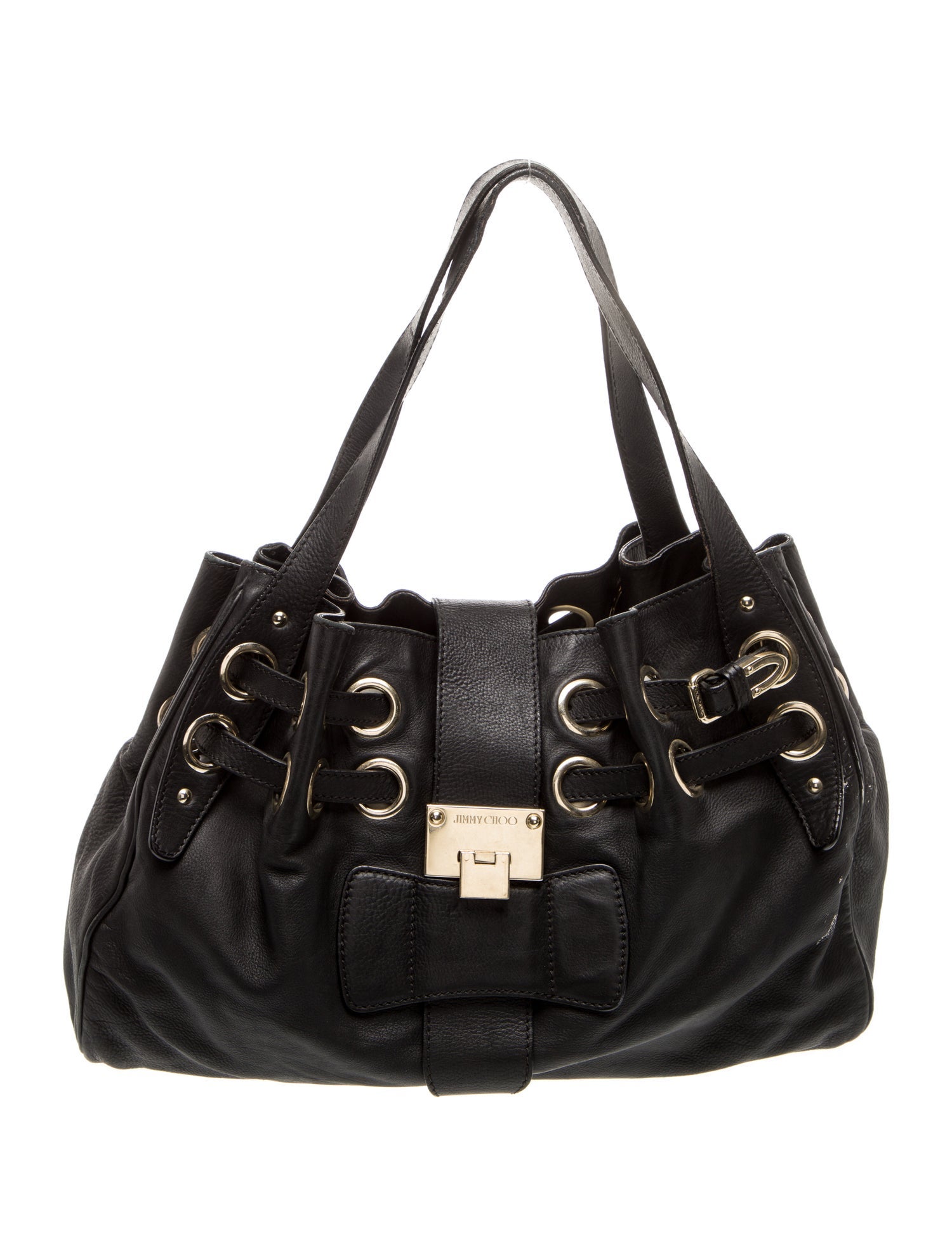 Jimmy Choo Leather Shoulder Bag