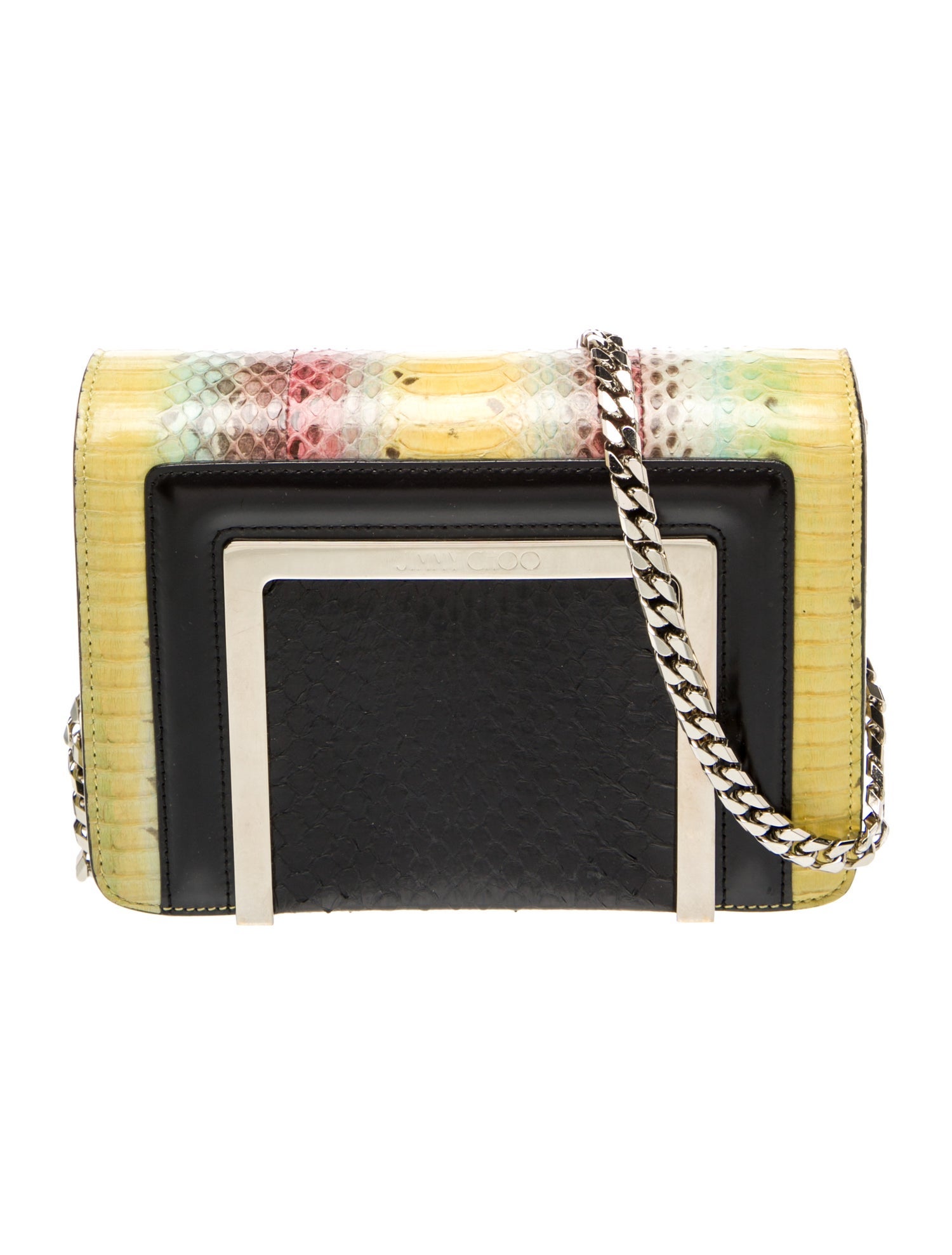 Jimmy Choo Snakeskin Minaudière