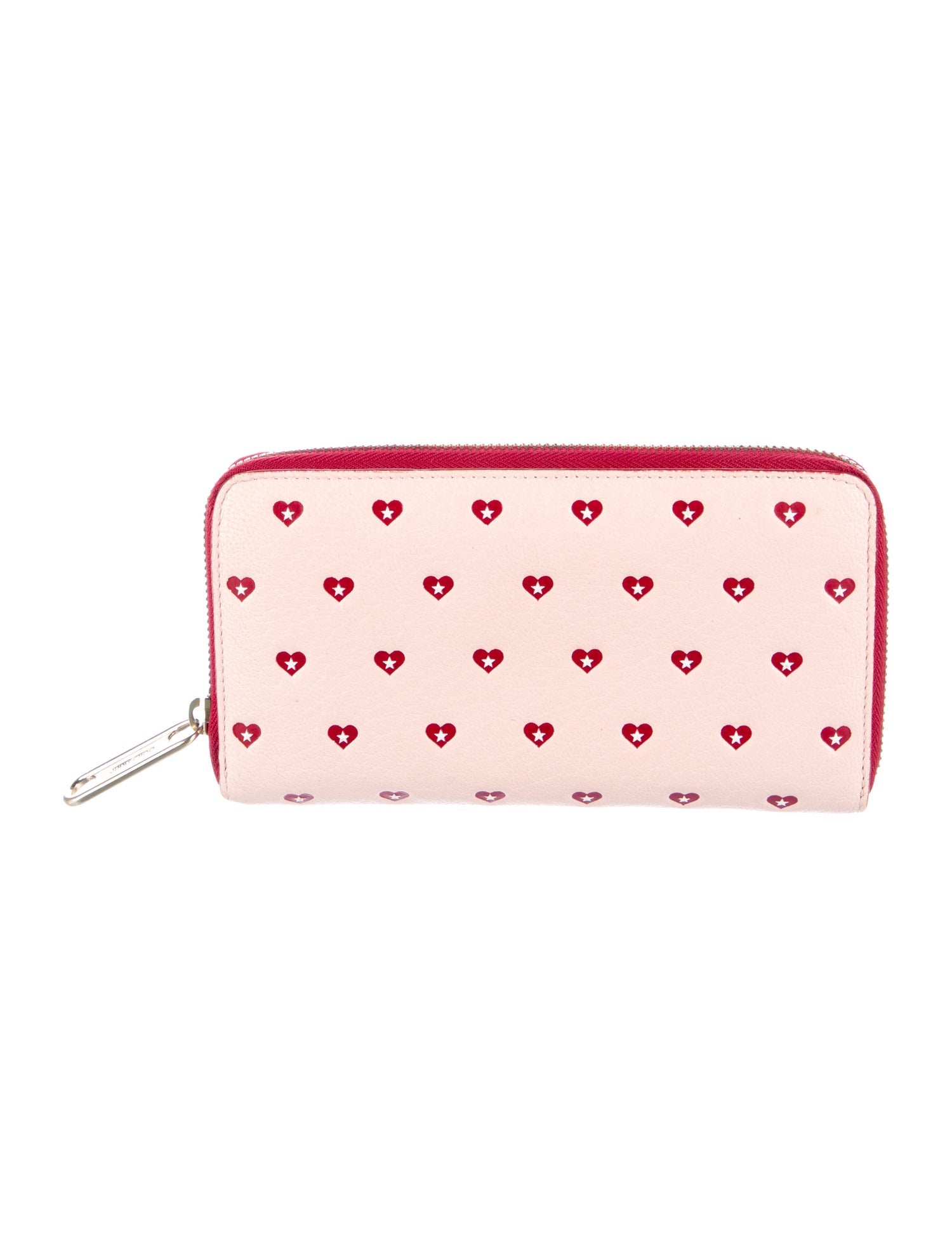 Jimmy Choo Leather Printed Continental Wallet