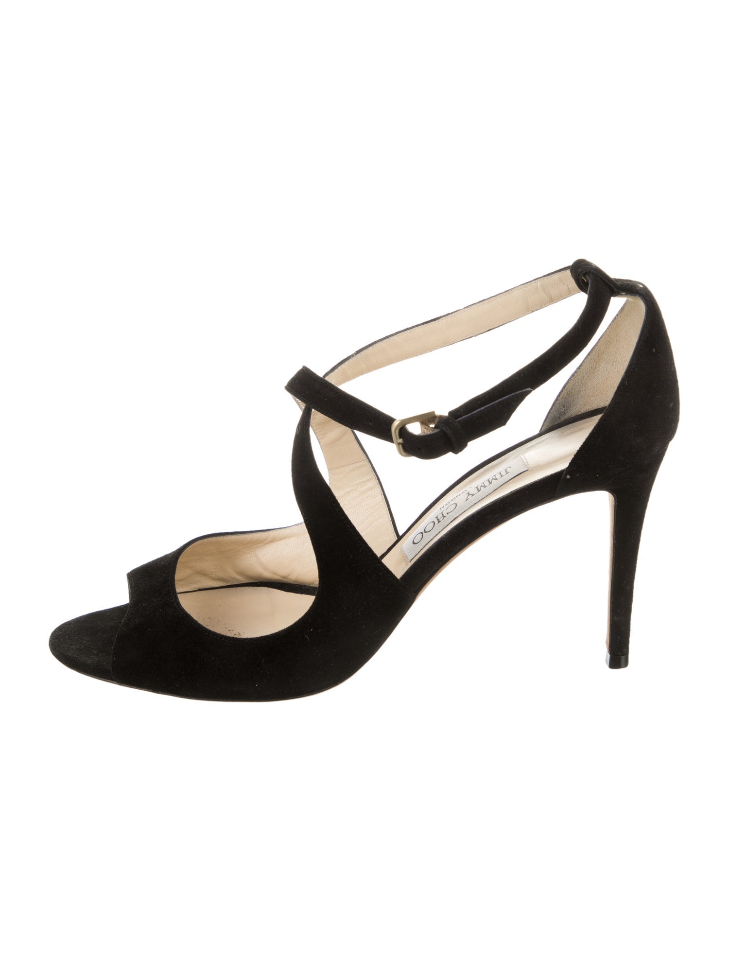 Jimmy Choo Suede Slingback Sandals