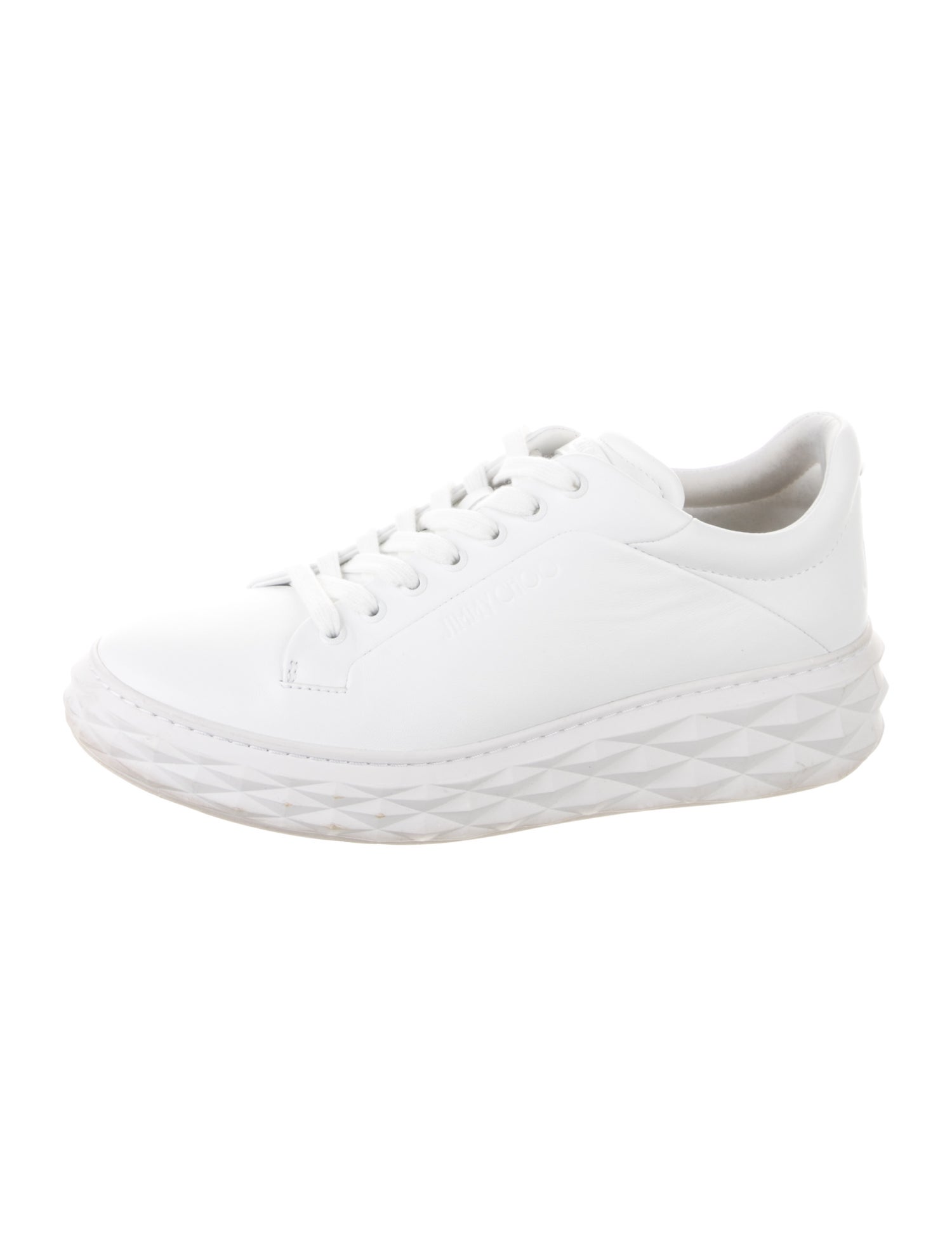 Jimmy Choo Leather Athletic Sneakers