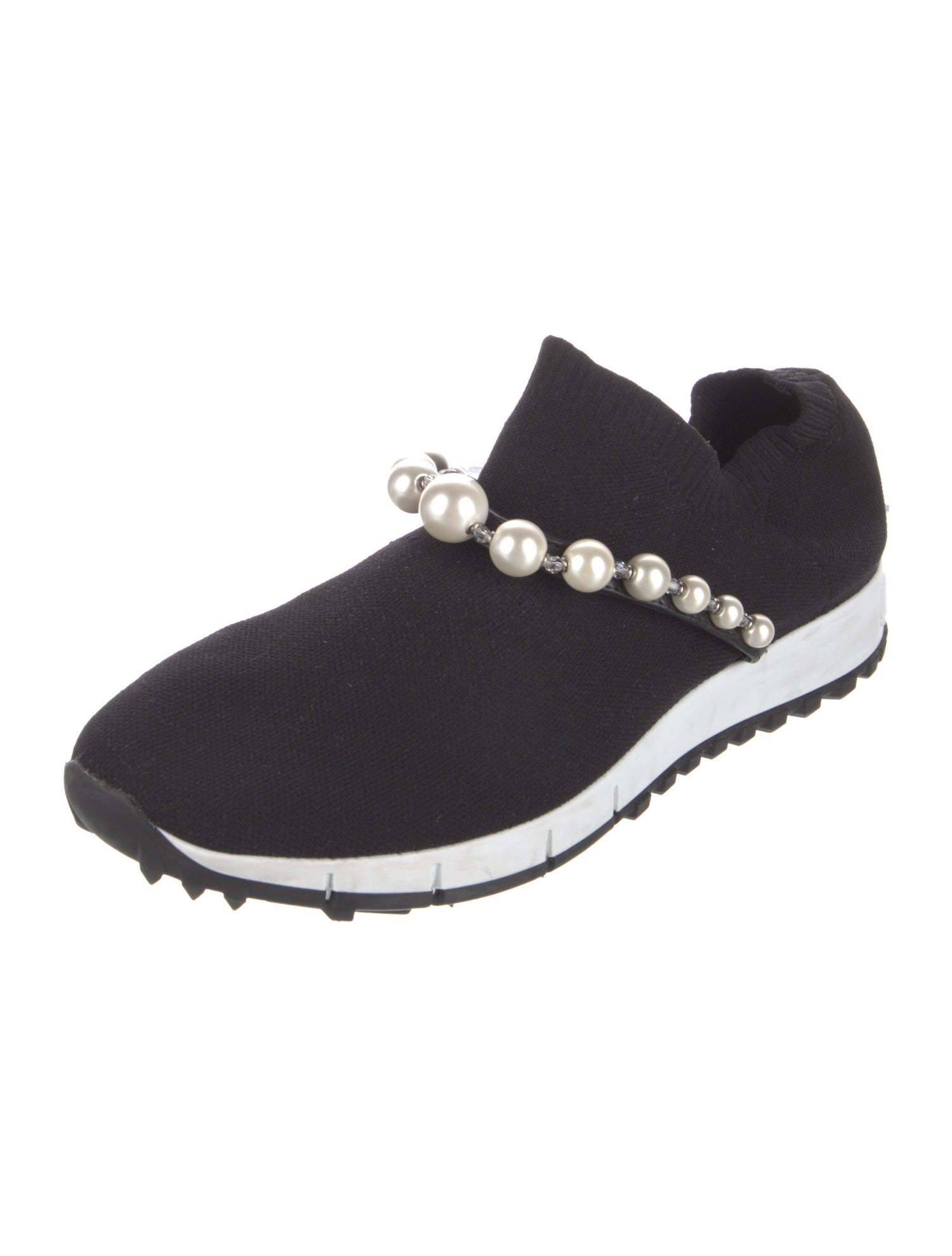 Jimmy Choo Crystal Embellishments Sneakers