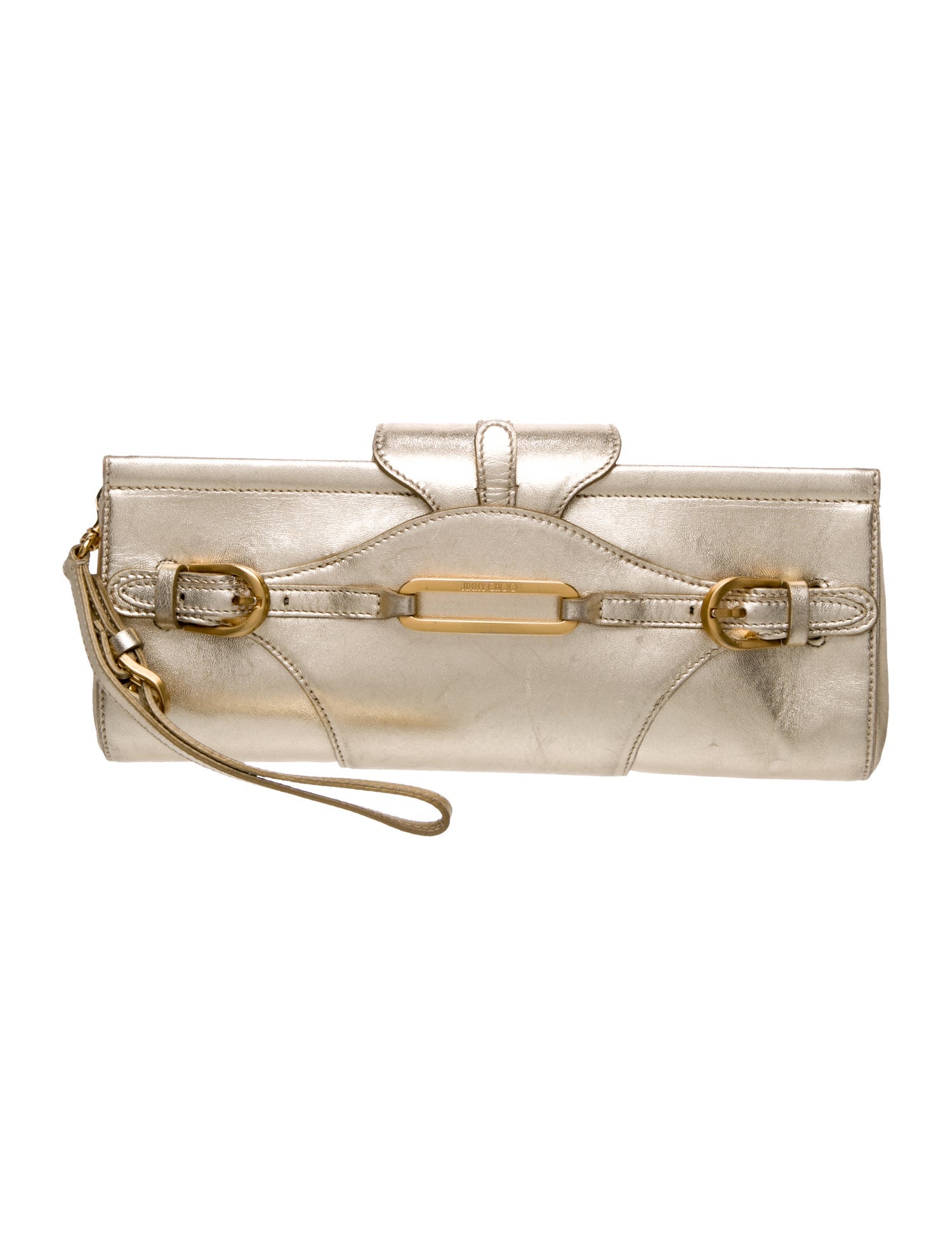 Jimmy Choo Leather Clutch