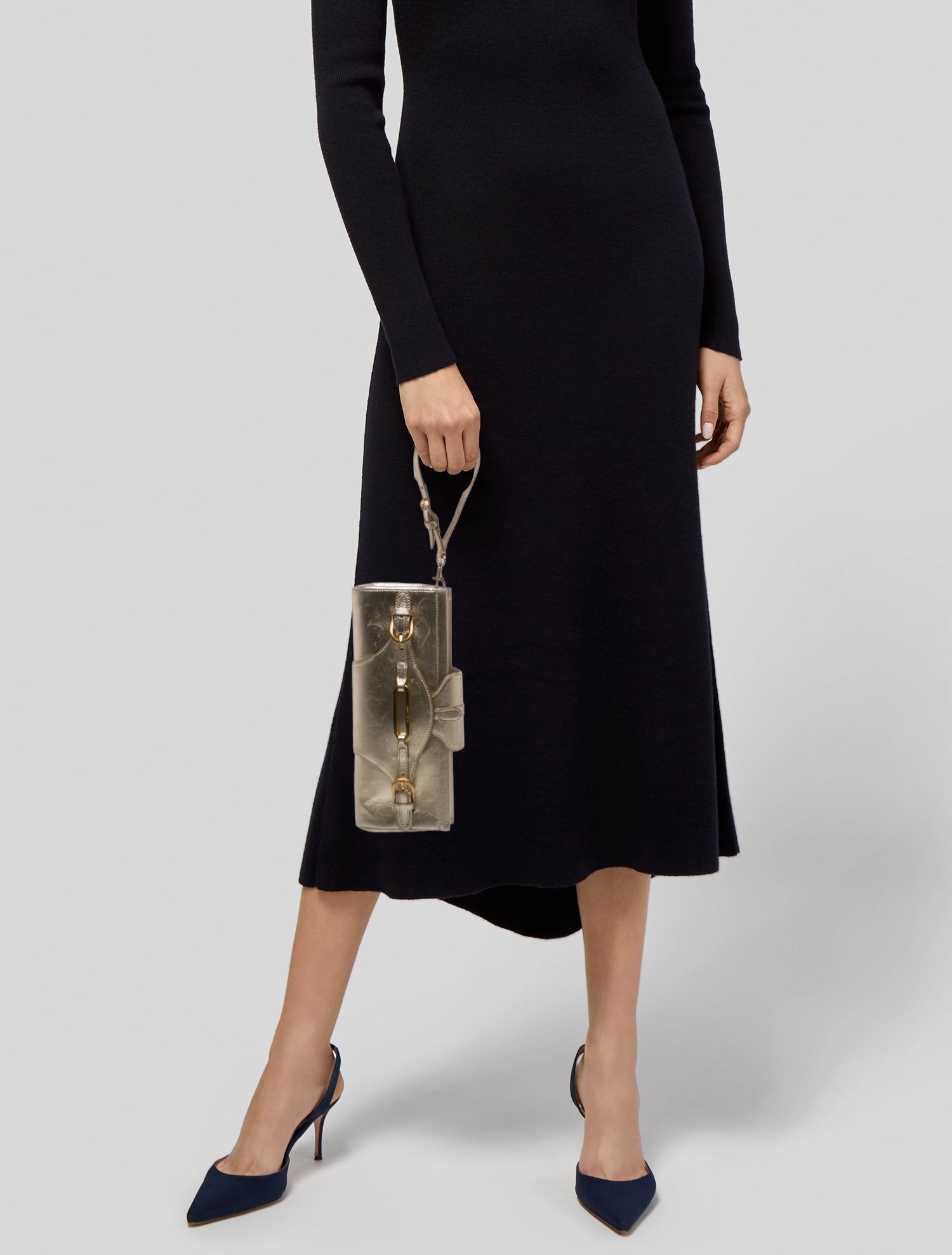 Jimmy Choo Leather Clutch