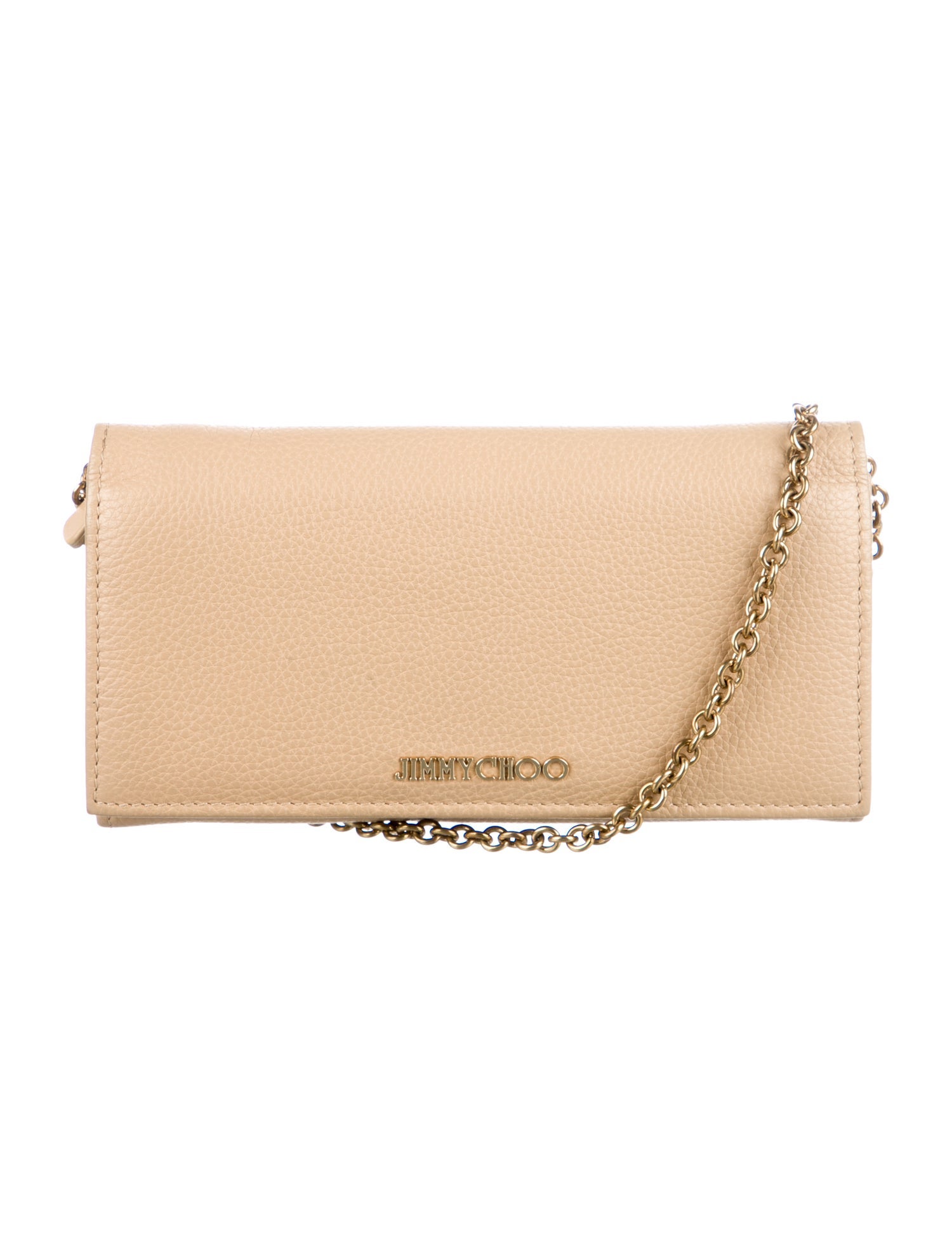 Jimmy Choo Leather Wristlet