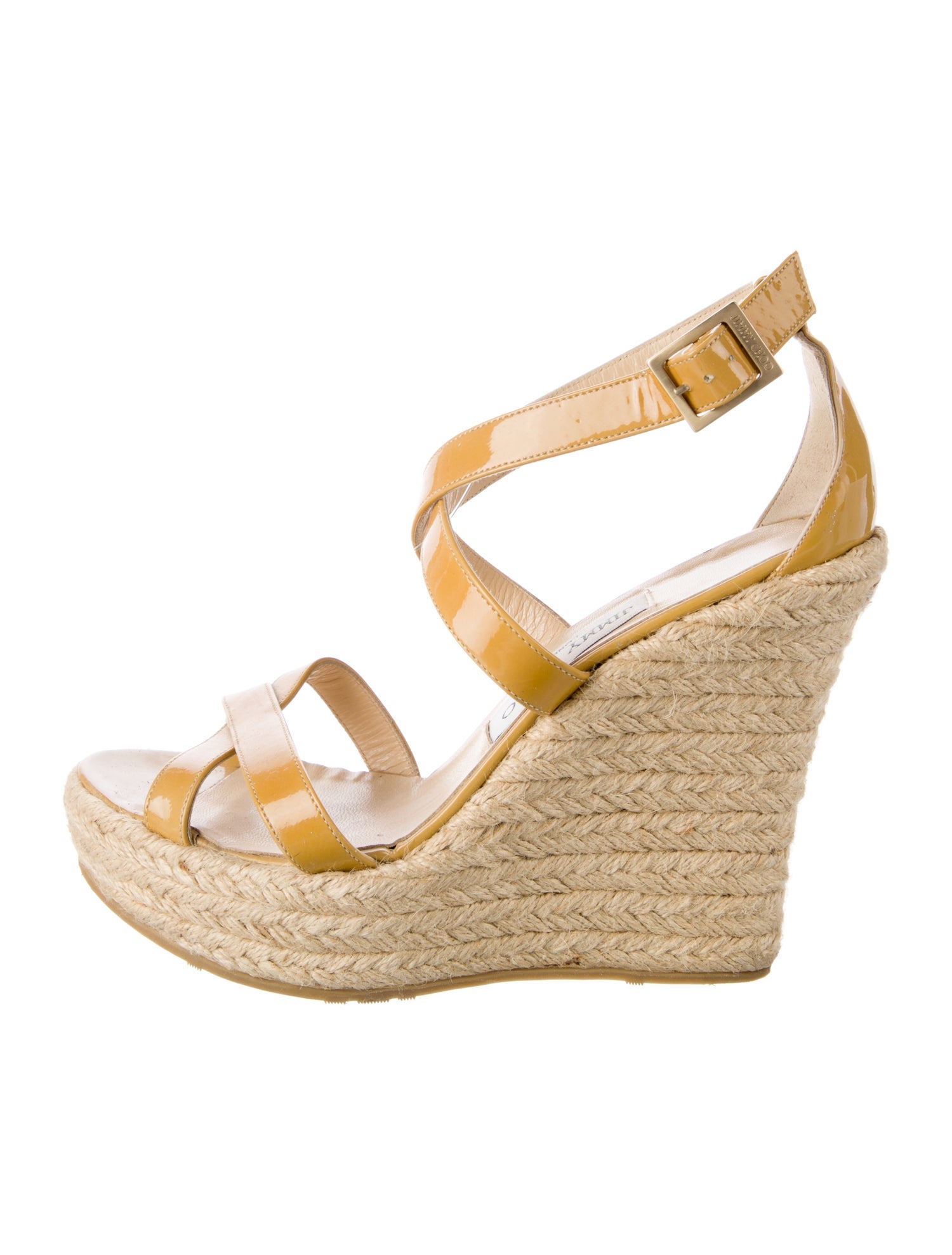 Jimmy Choo Patent Leather Espadrilles