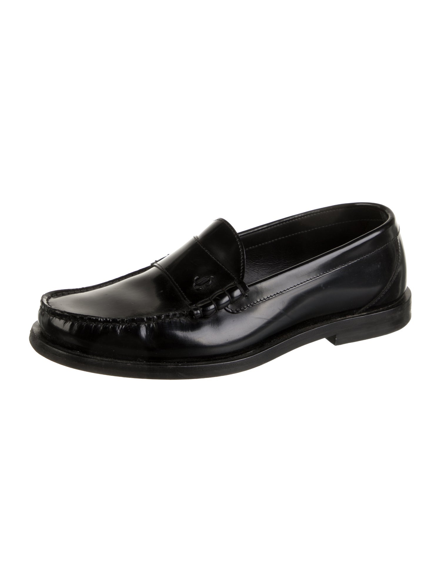 Jimmy Choo Patent Leather Dress Loafers