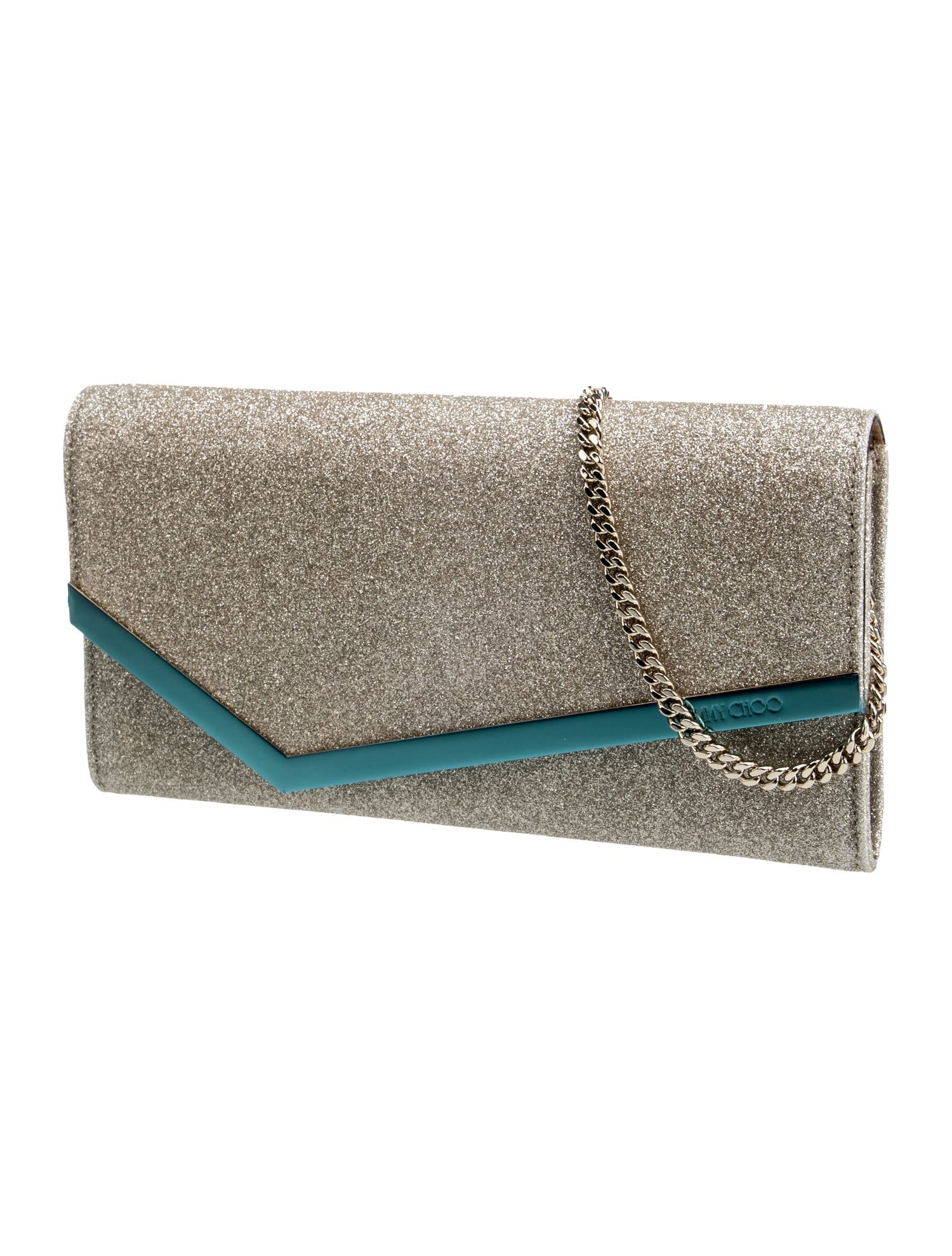 Jimmy Choo Glitter Clutch