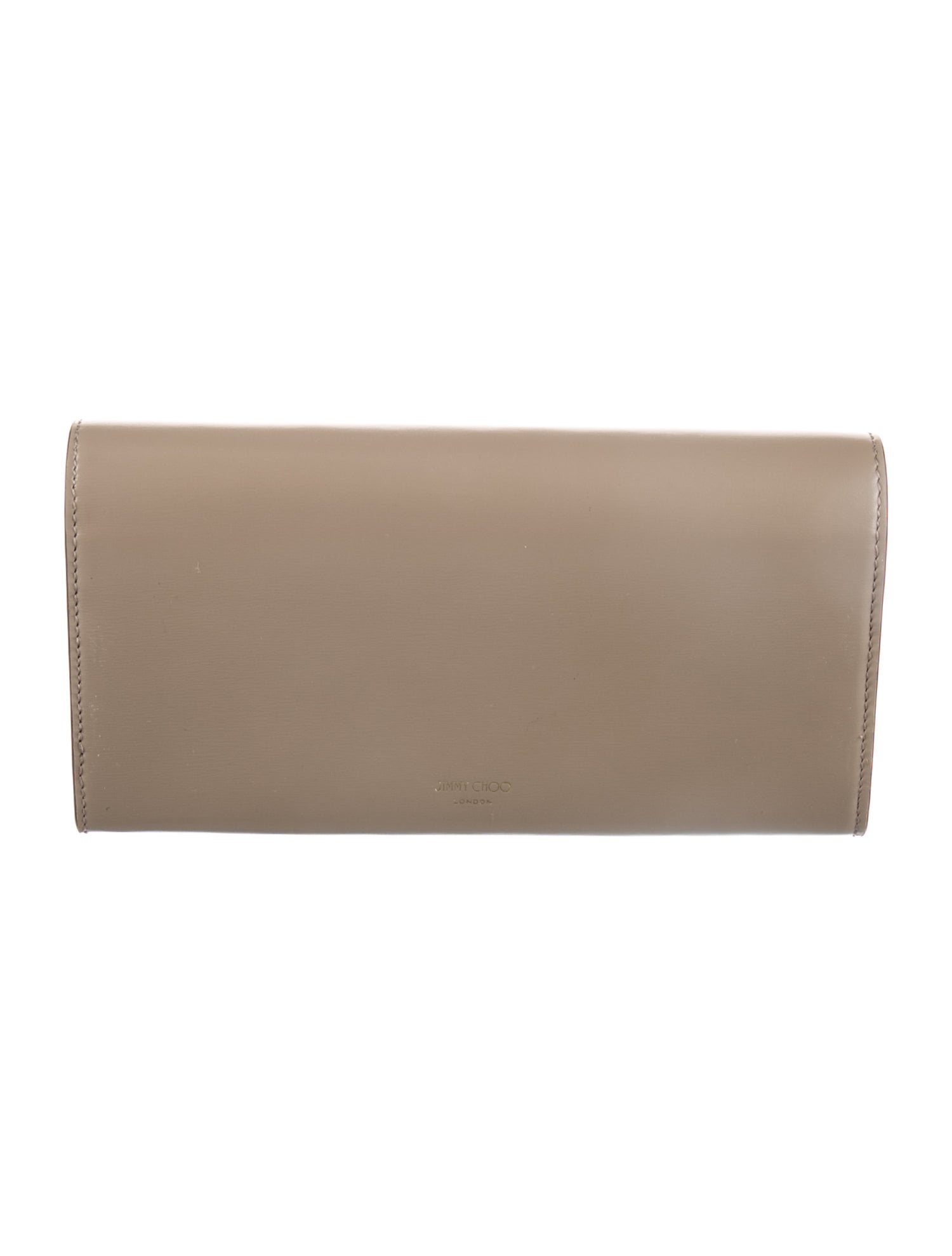 Jimmy Choo Leather Continental Wallet