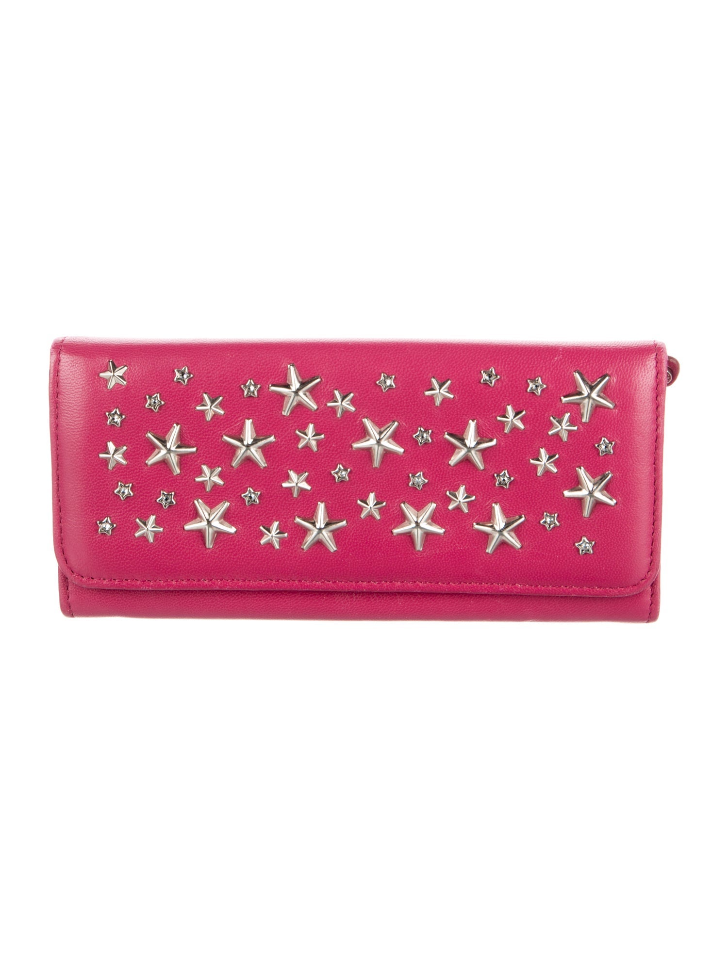 Jimmy Choo Leather Continental Wallet
