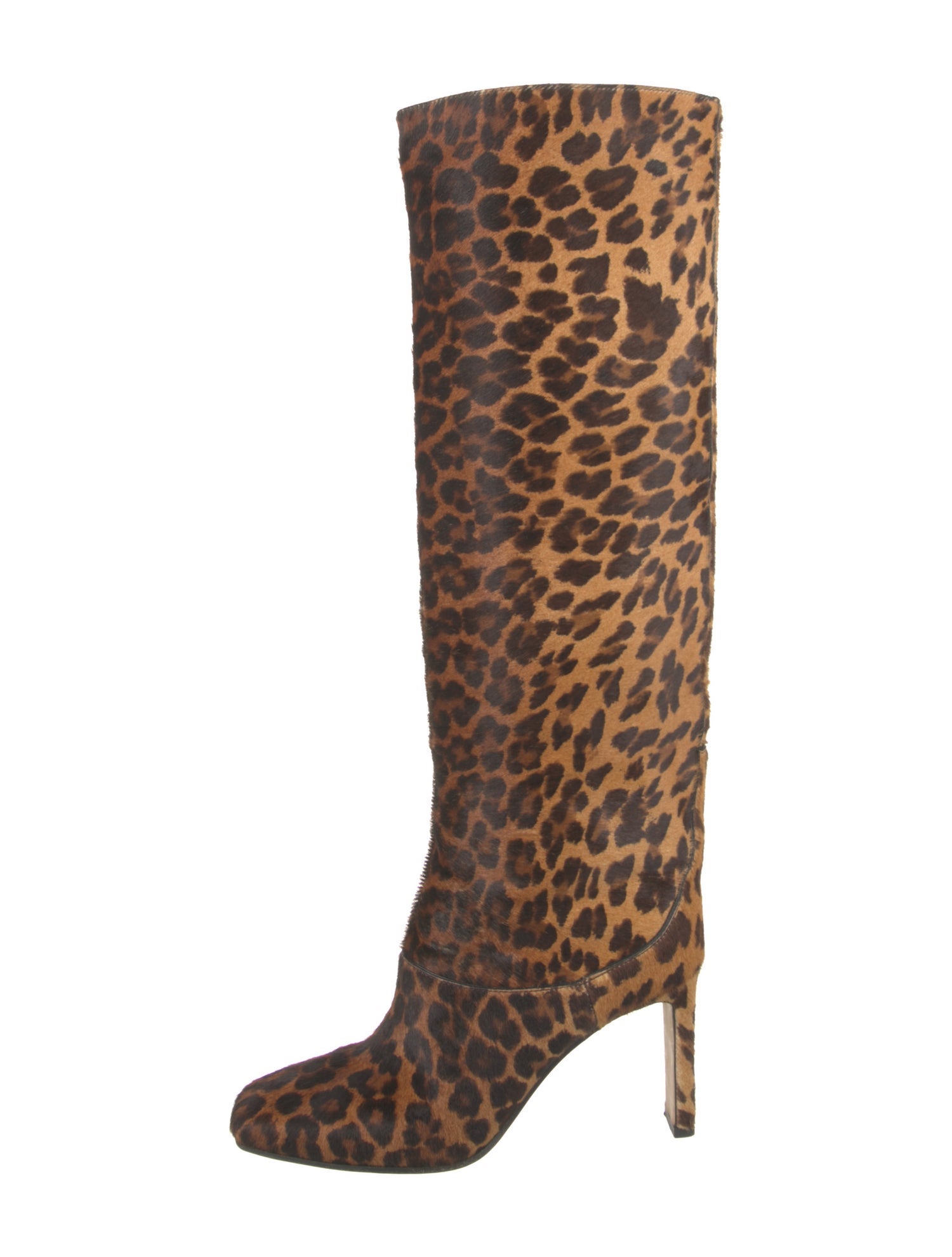 Jimmy Choo Calf Hair Animal Print Boots