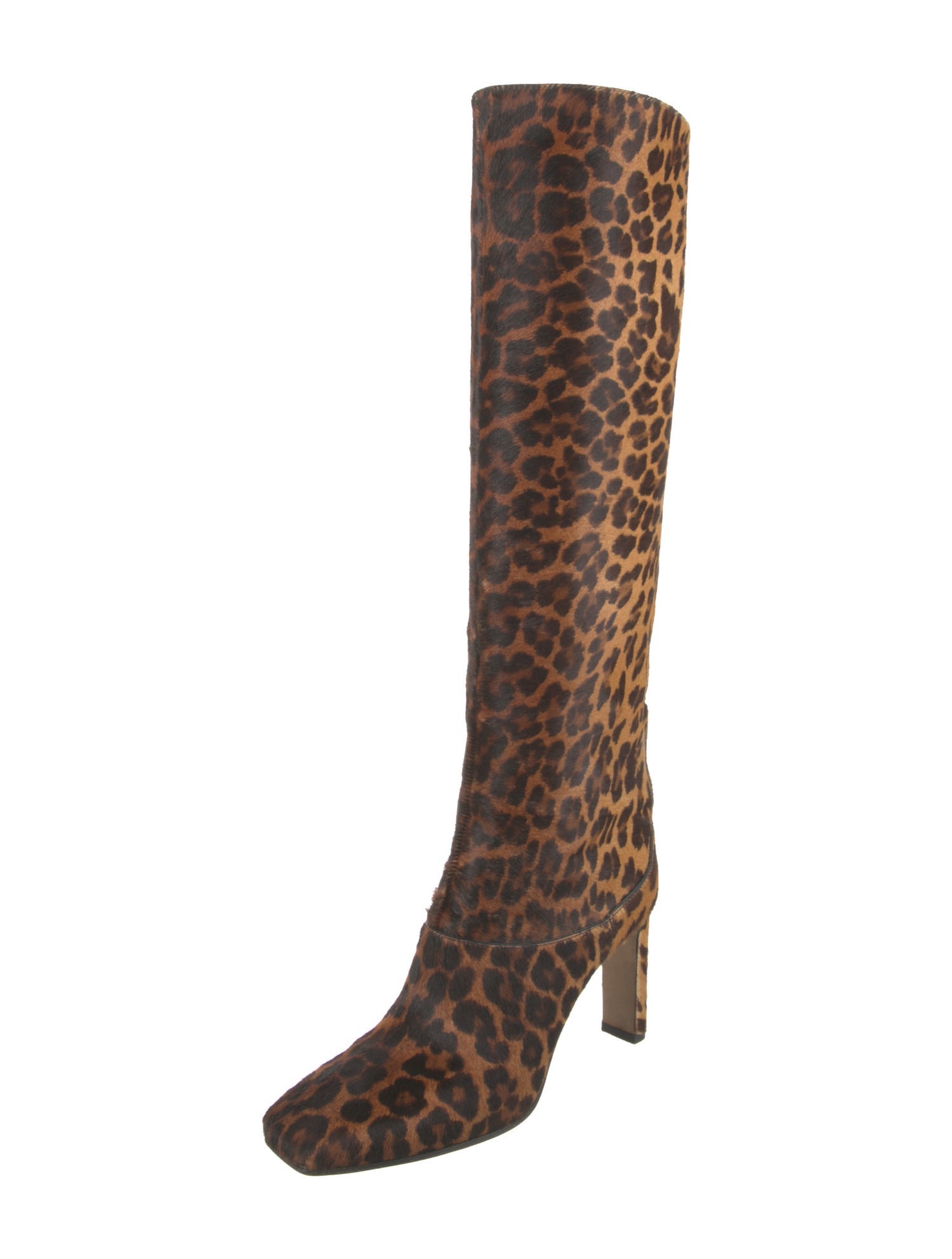 Jimmy Choo Calf Hair Animal Print Boots