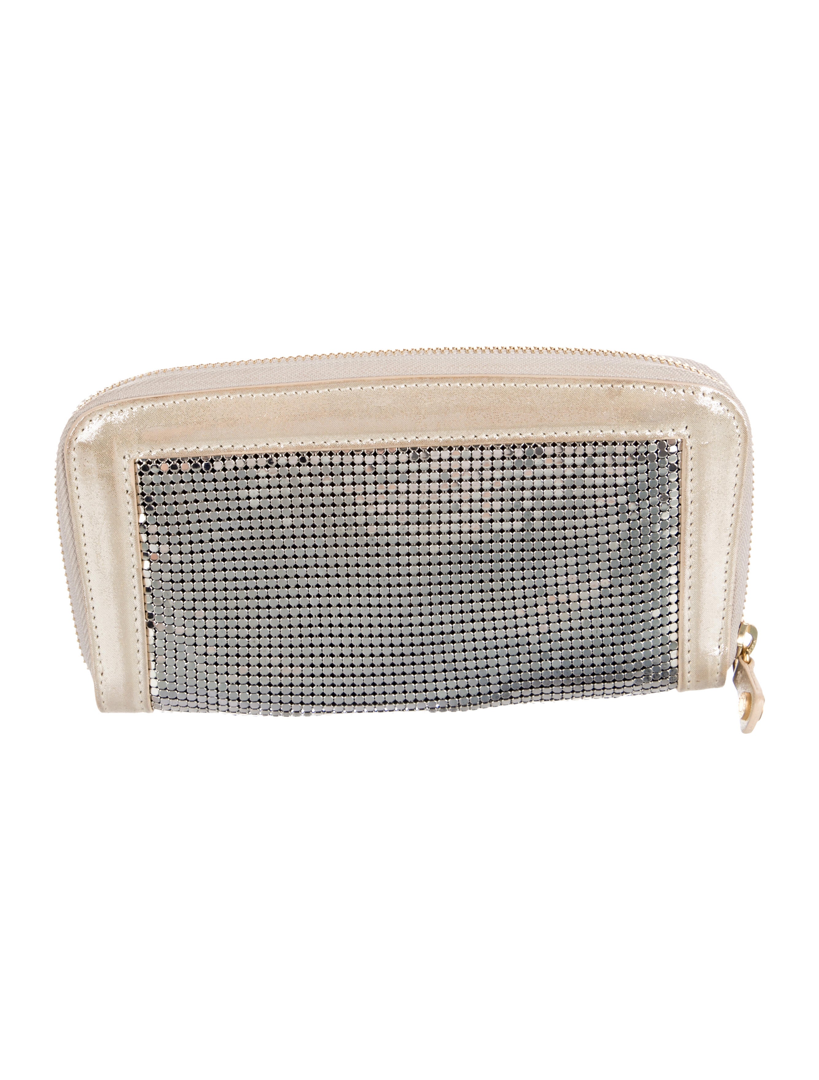 Jimmy Choo Metal Continental Wallet