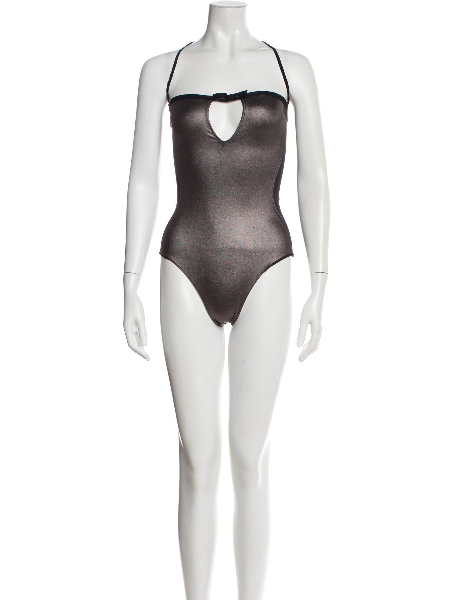 Jimmy Choo Cutout Accent One-Piece