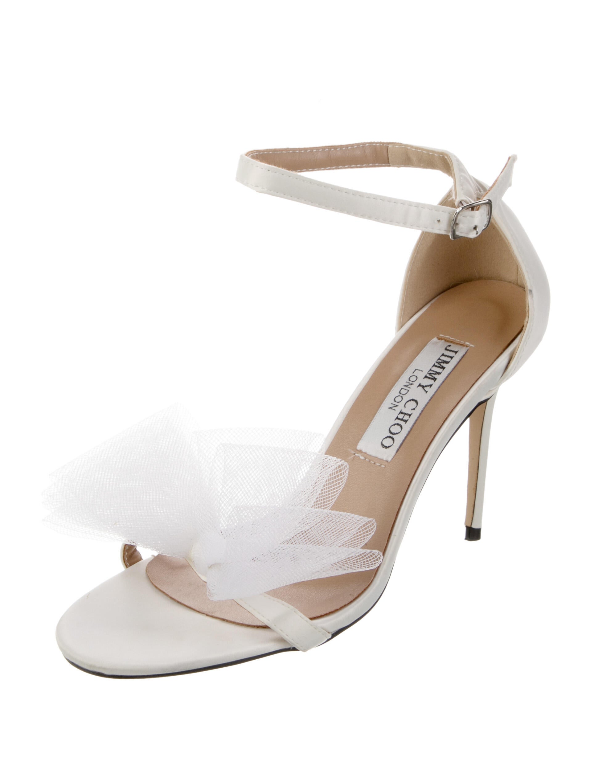 Jimmy Choo Satin Sandals