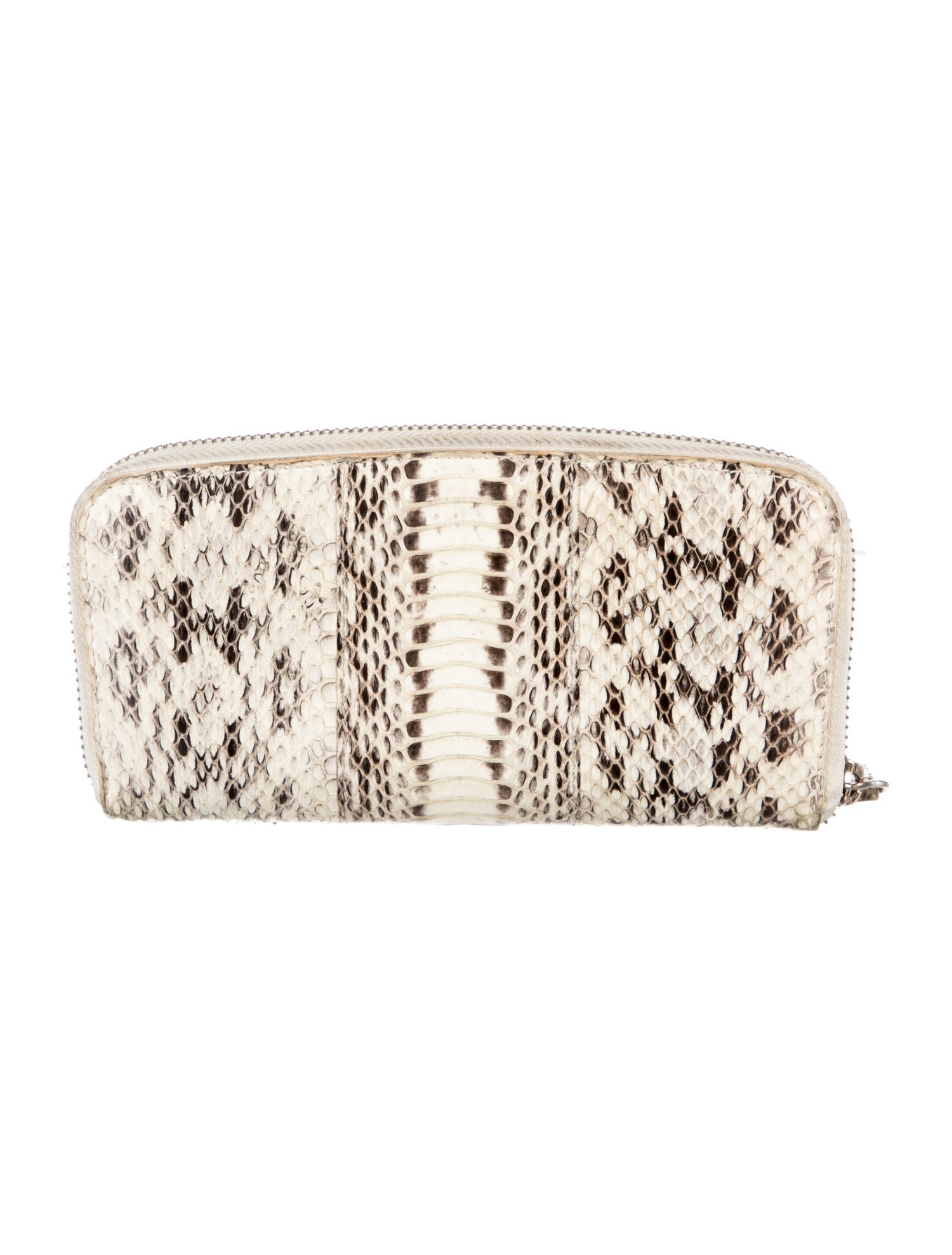 Jimmy Choo Python Printed Continental Wallet