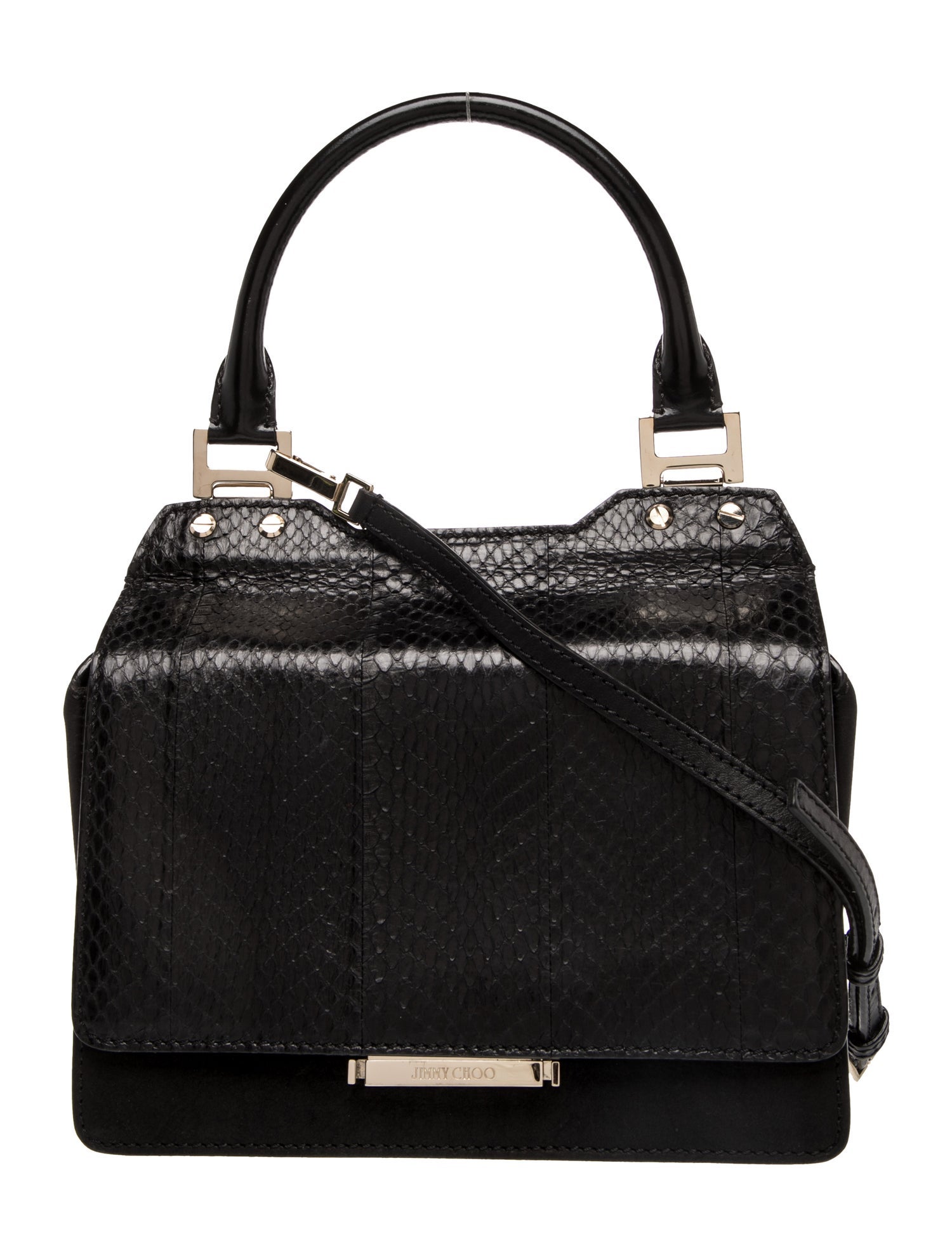 Jimmy Choo Leather Top Handle Bag