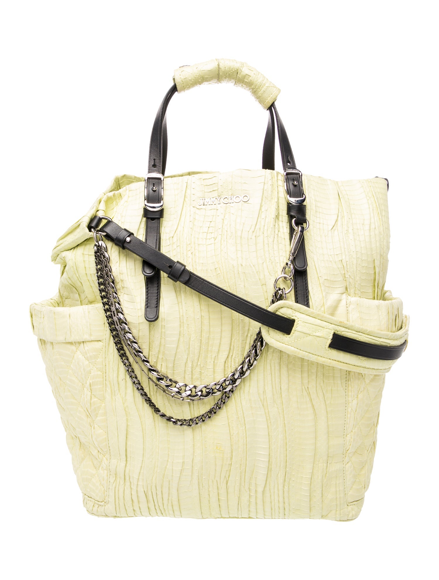 Jimmy Choo Leather Bucket Bag