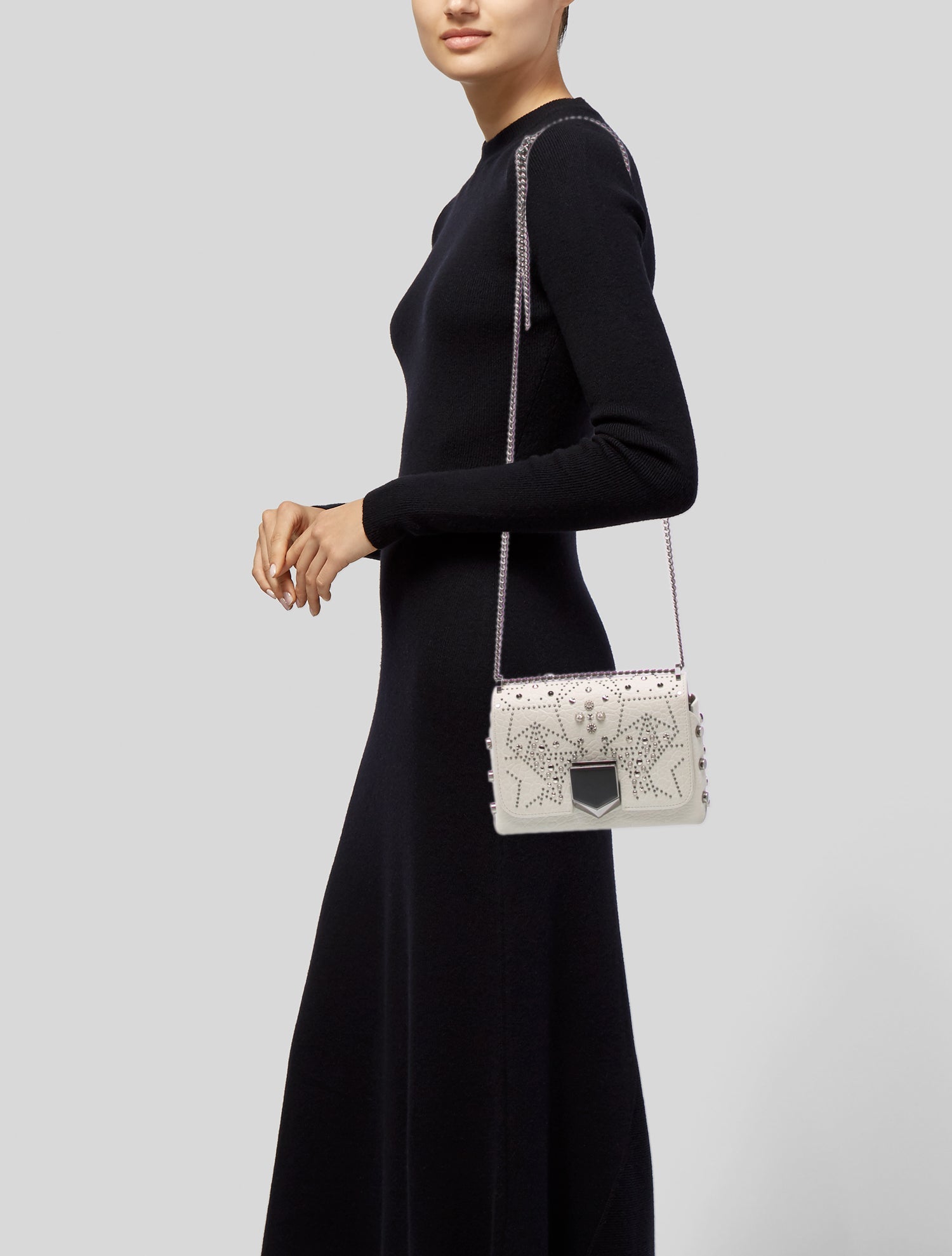 Jimmy Choo Leather Clutch