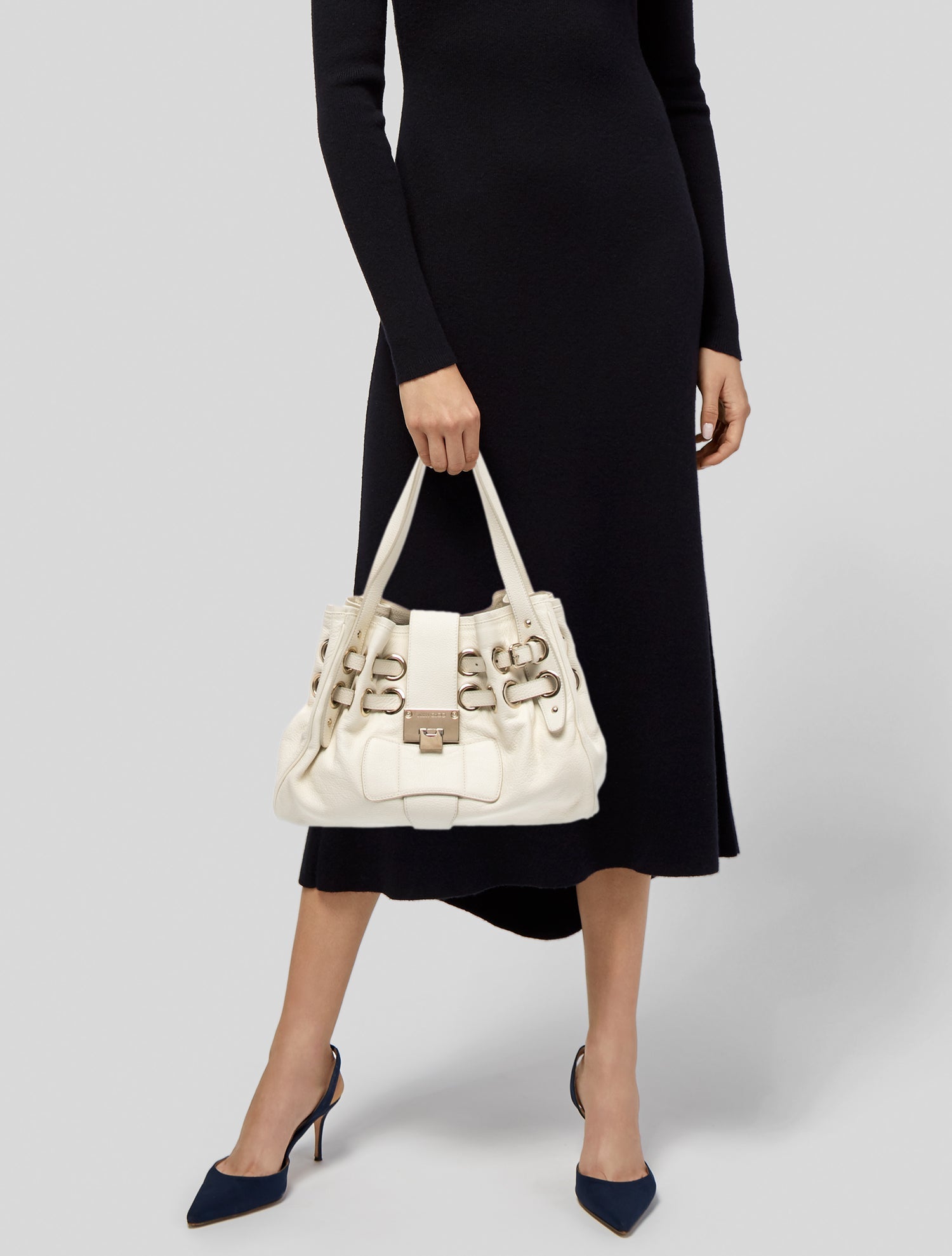 Jimmy Choo Leather Shoulder Bag