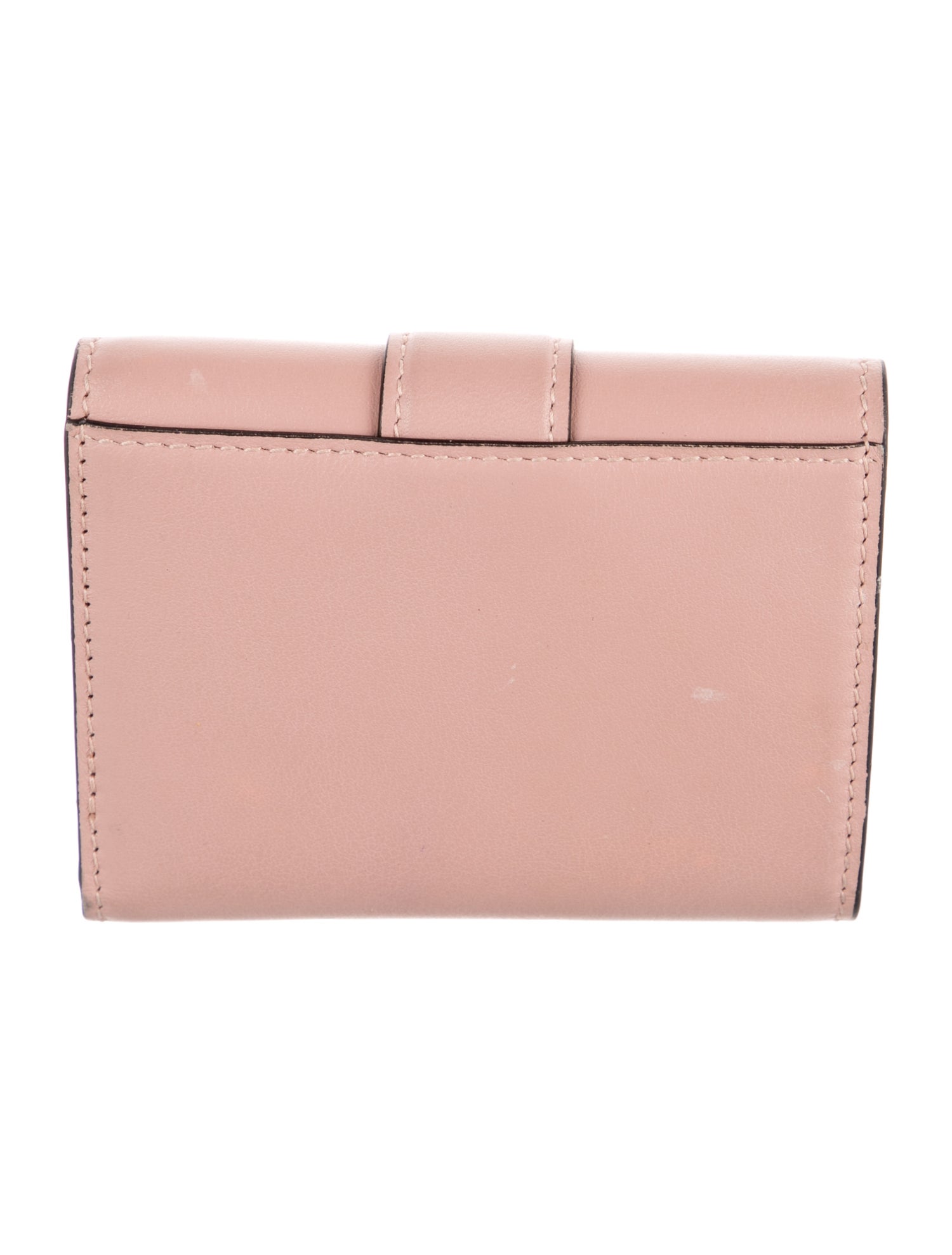 Jimmy Choo Leather Printed Compact Wallet