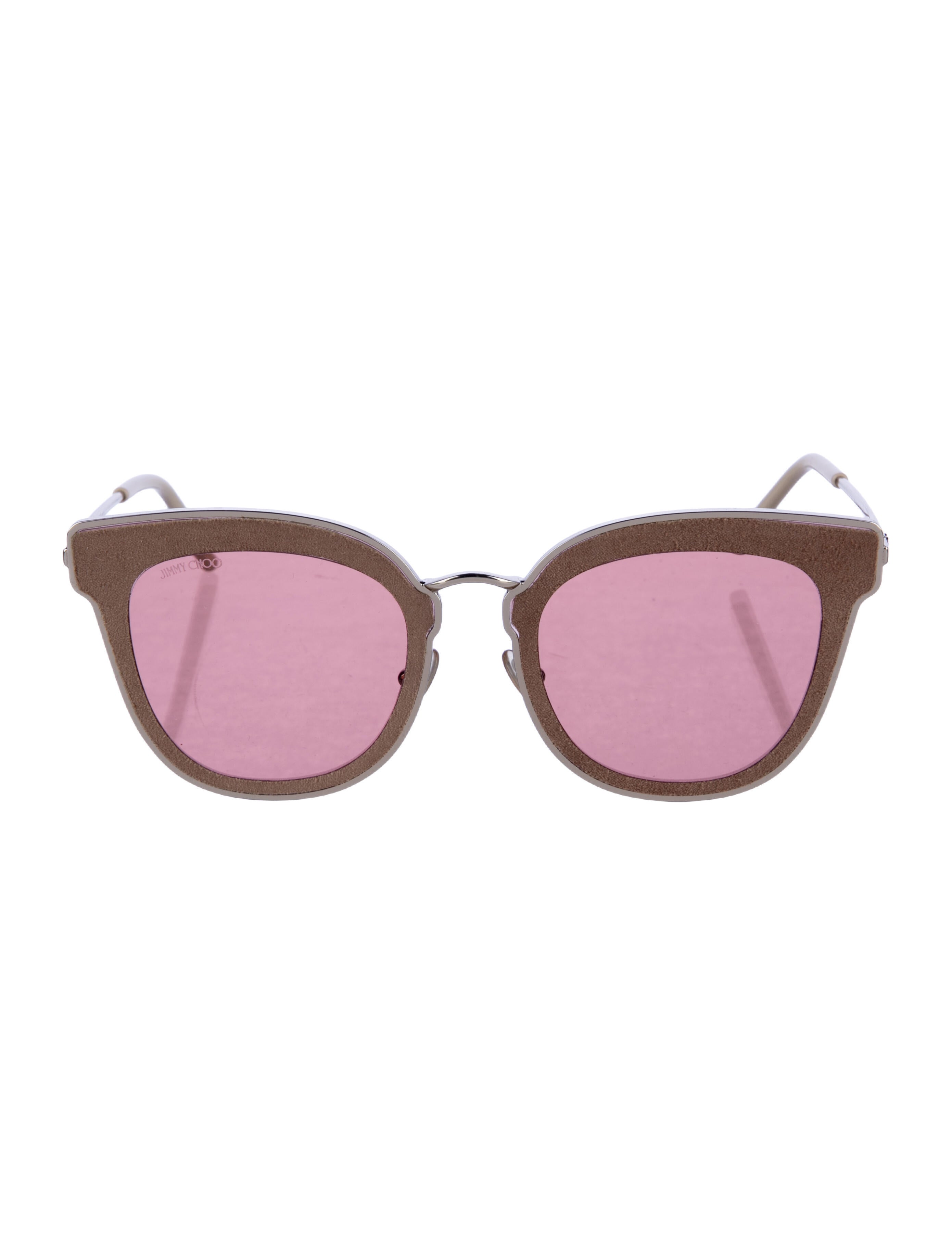 Jimmy Choo Round Tinted Sunglasses