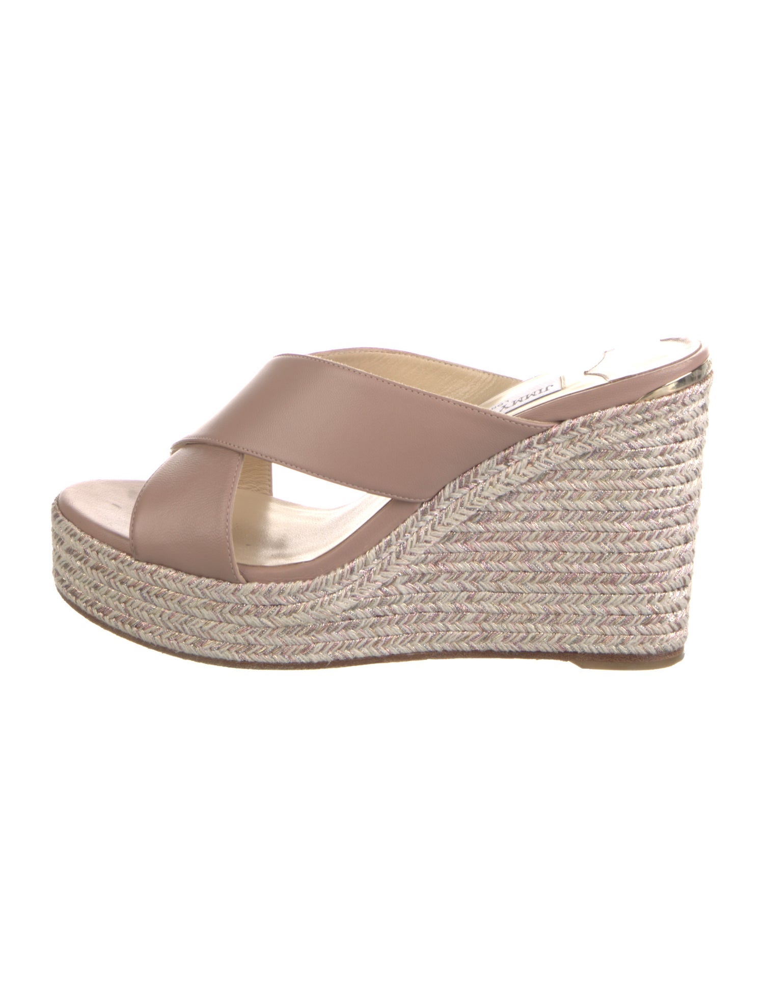 Jimmy Choo Leather Espadrilles