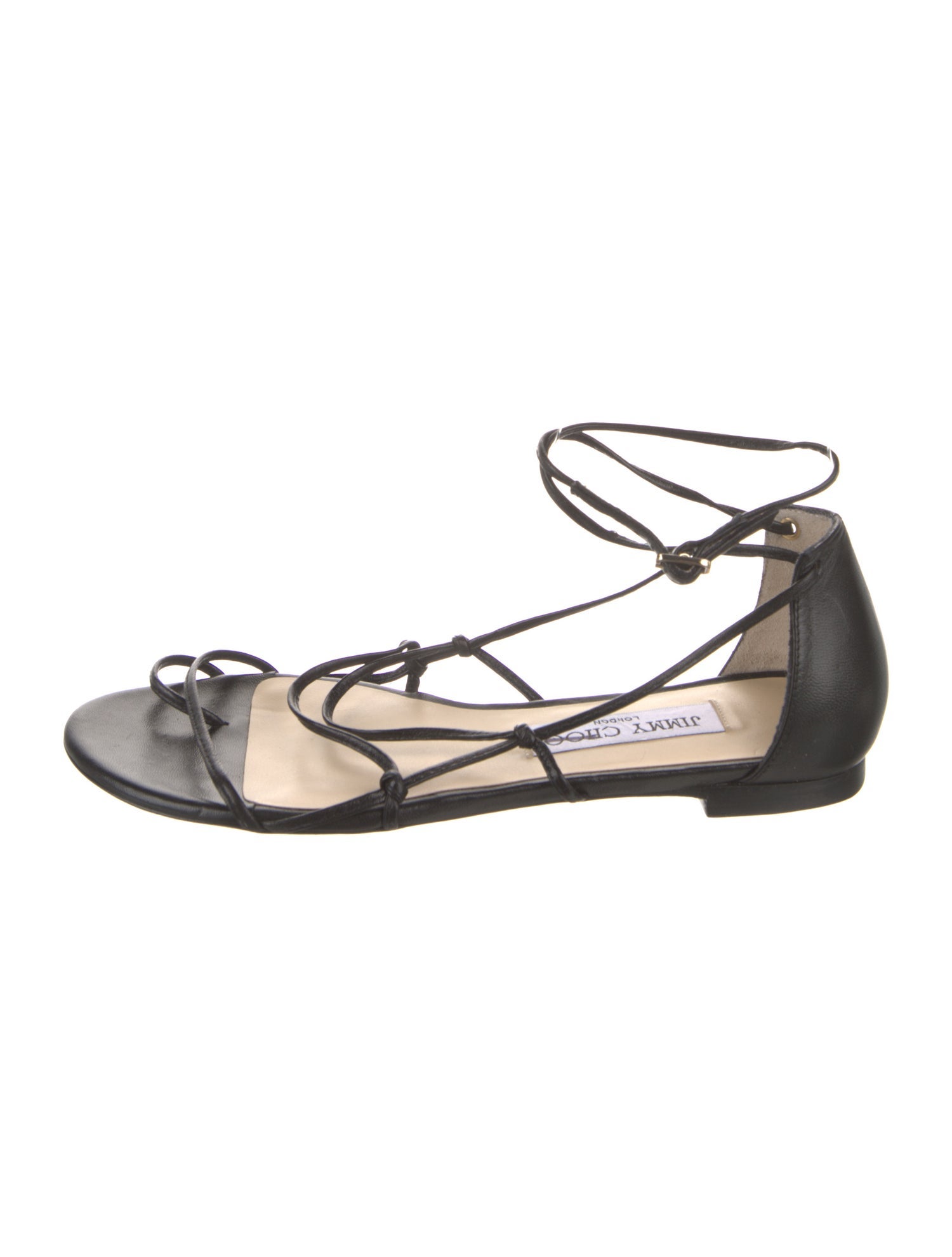 Jimmy Choo Leather Gladiator Sandals