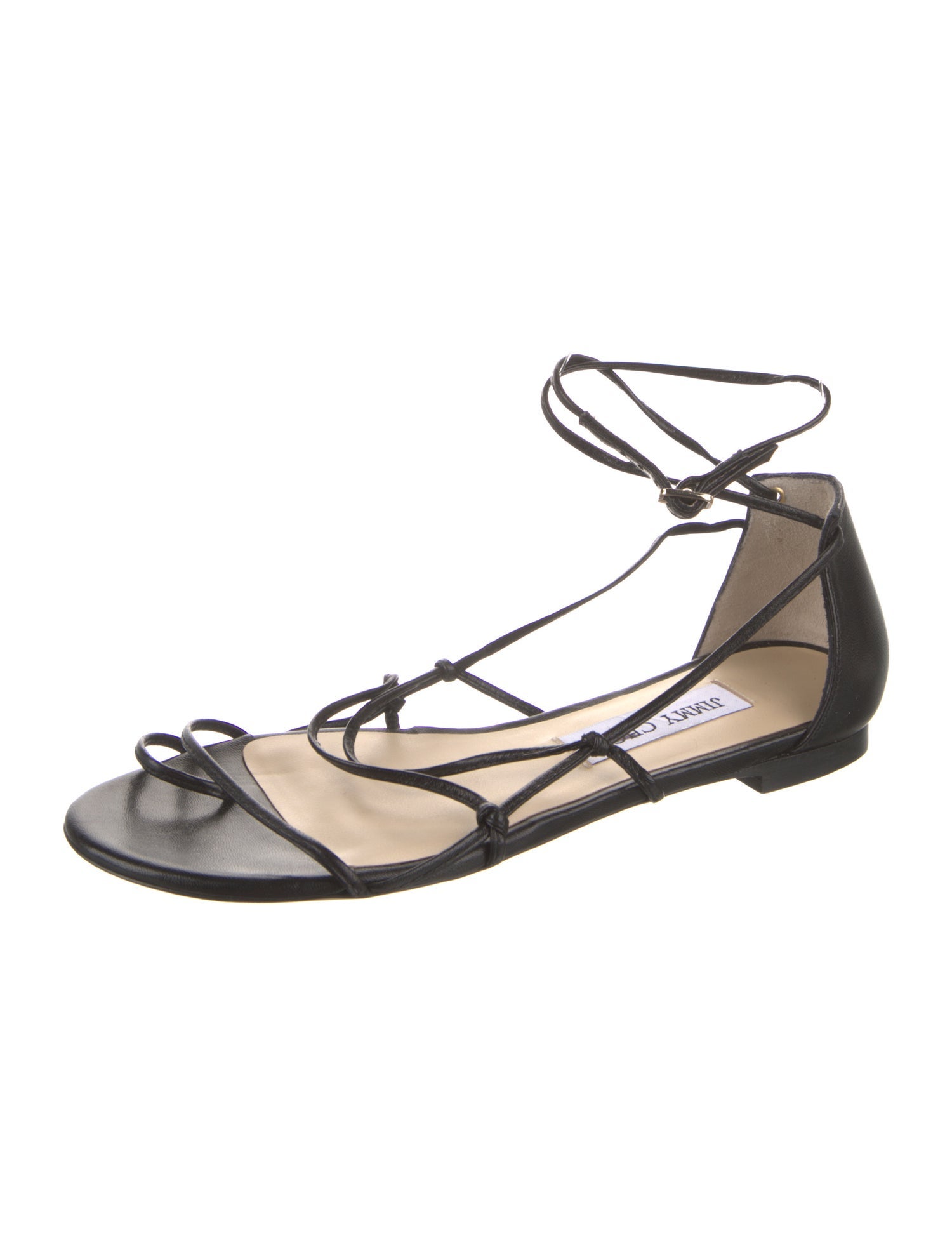 Jimmy Choo Leather Gladiator Sandals