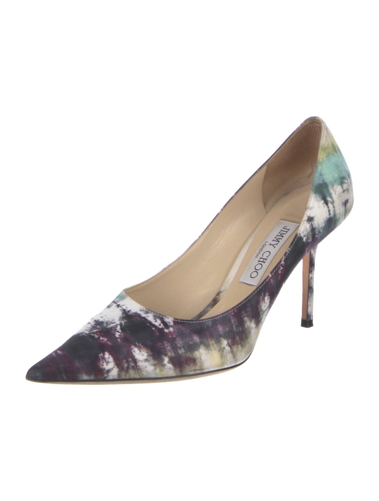 Jimmy Choo Tie-Dye Print Pumps