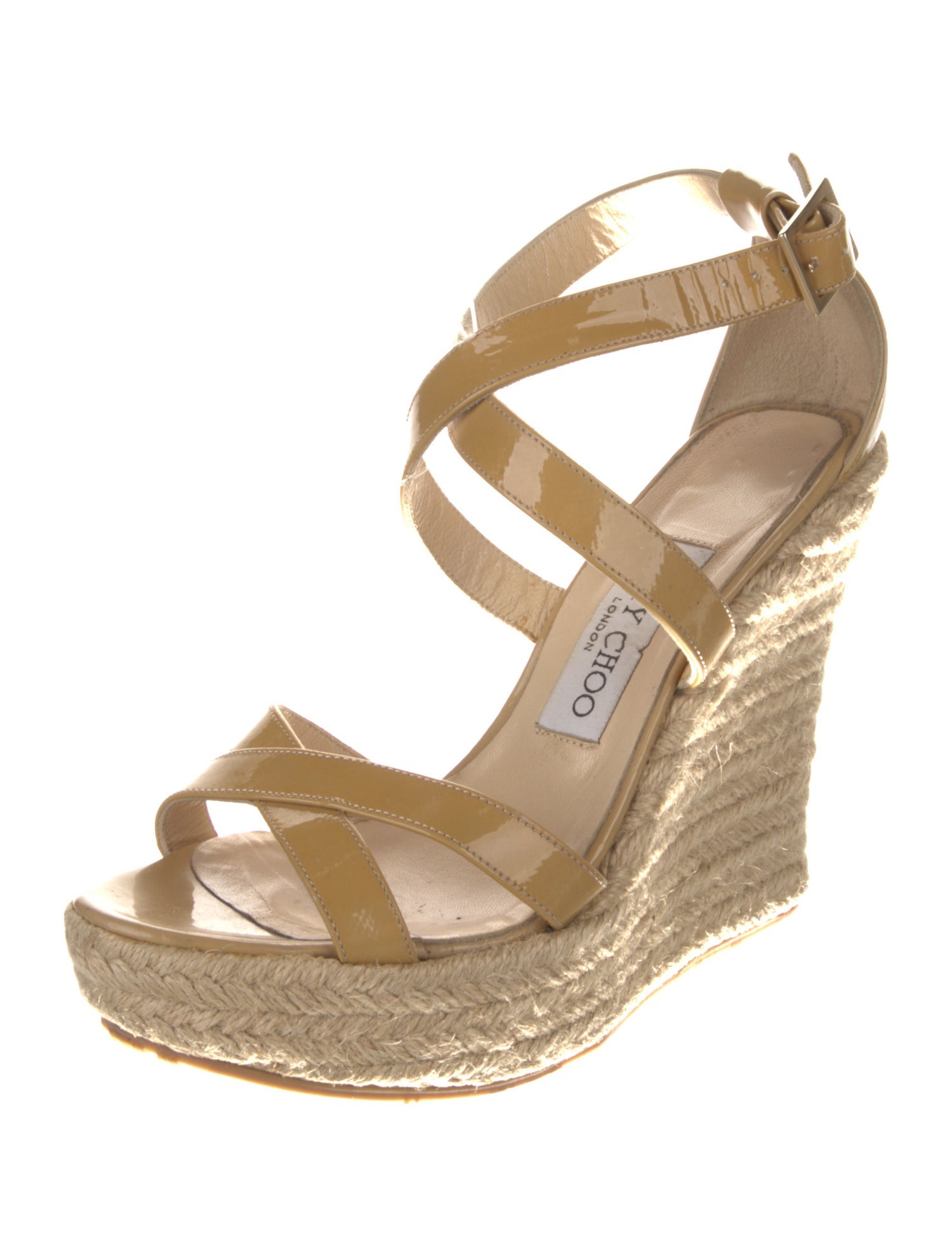 Jimmy Choo Patent Leather Espadrilles