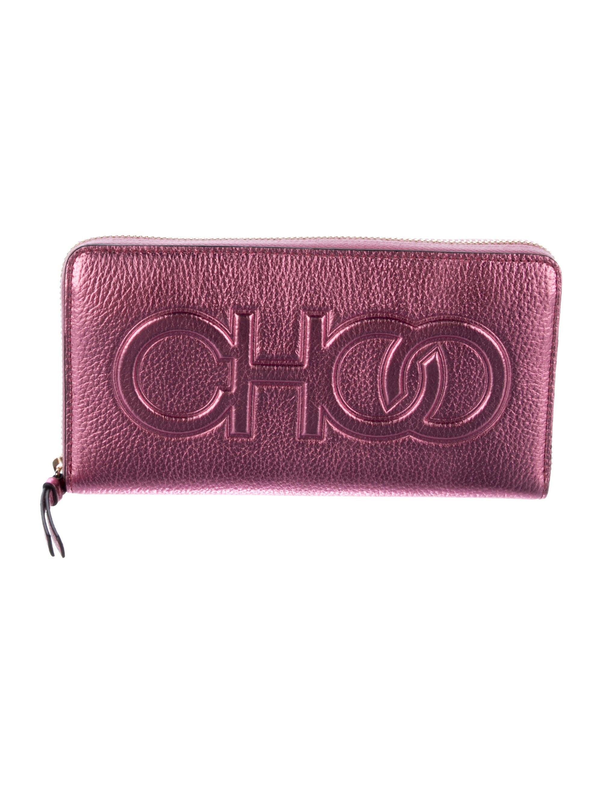 Jimmy Choo Leather Continental Wallet