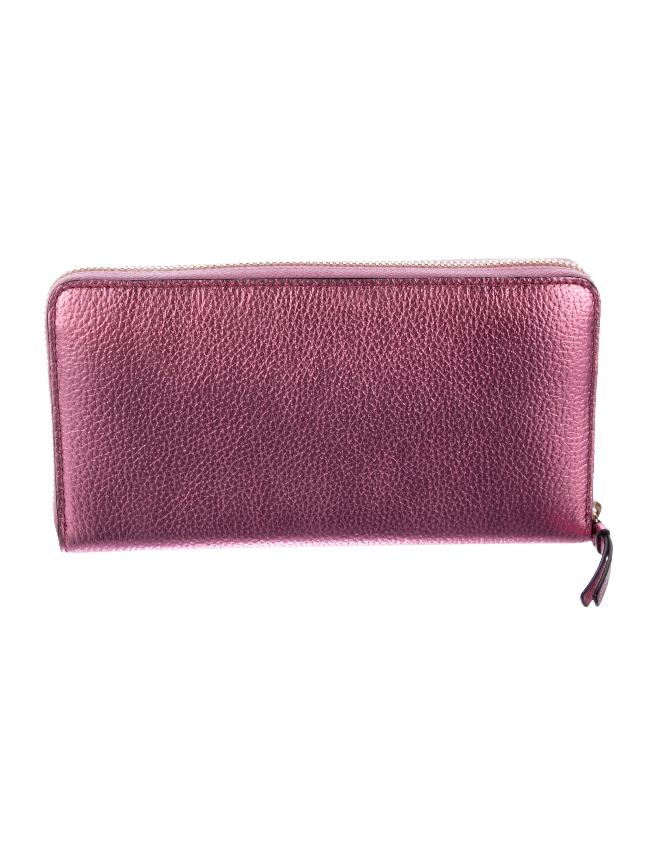 Jimmy Choo Leather Continental Wallet