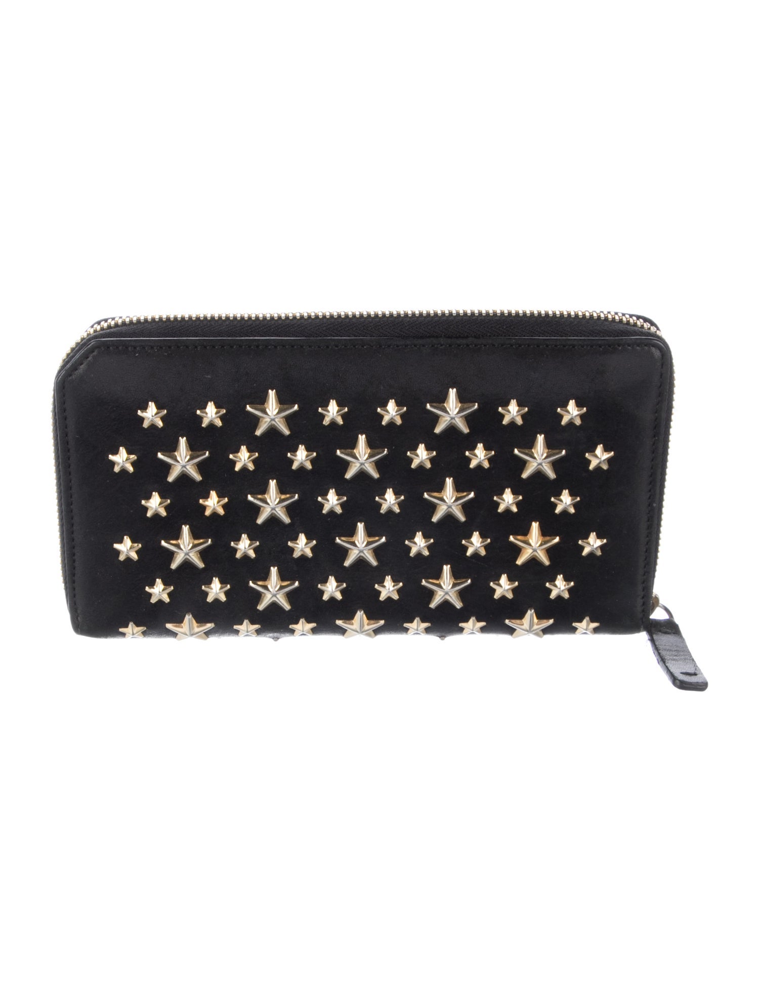 Jimmy Choo Leather Printed Continental Wallet
