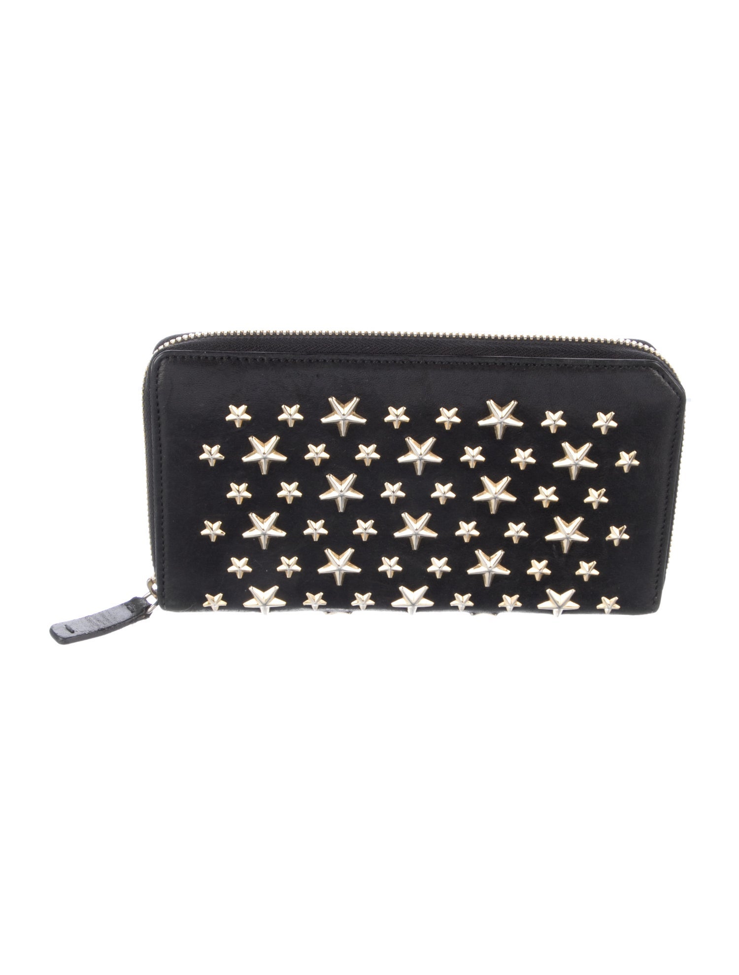 Jimmy Choo Leather Printed Continental Wallet