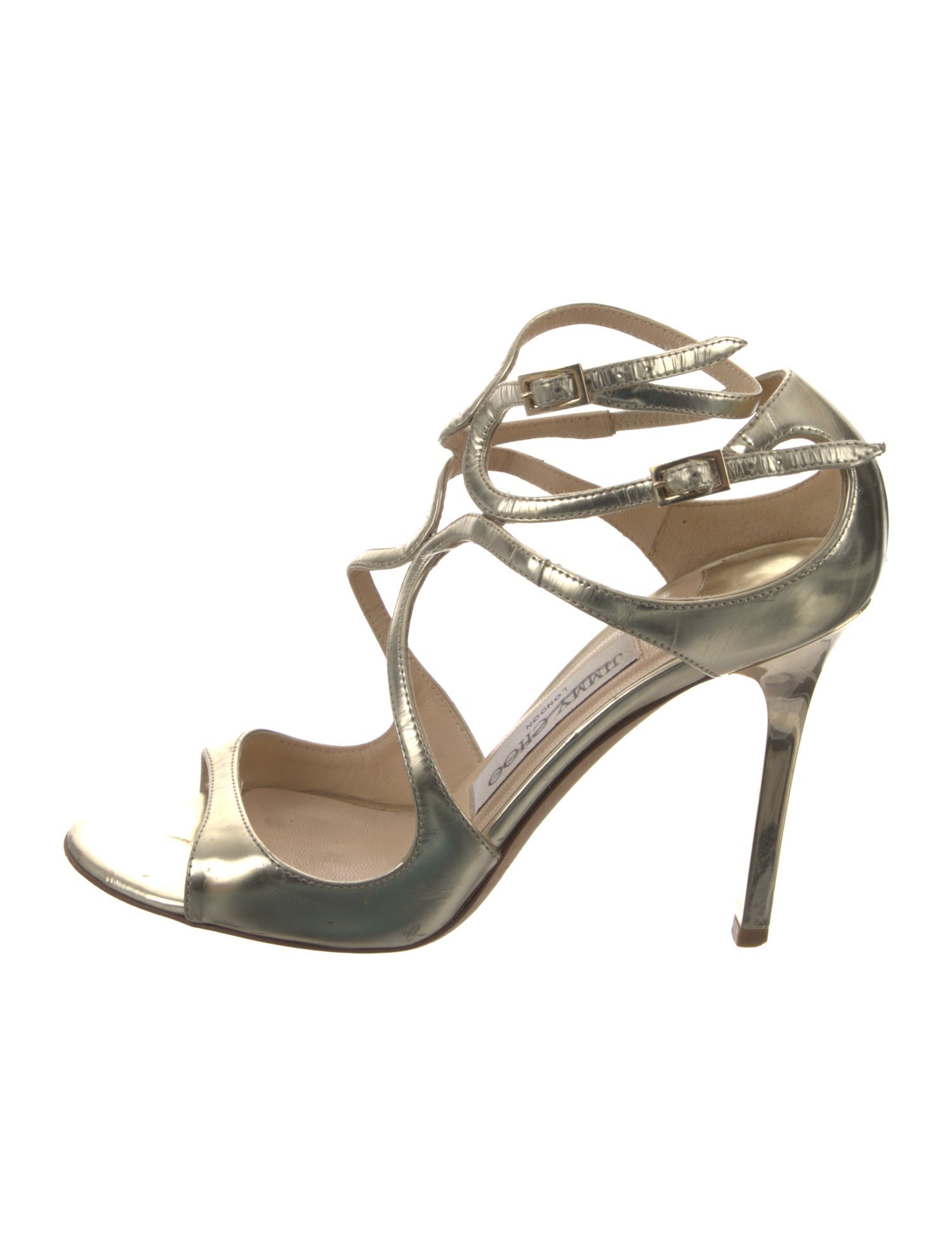 Jimmy Choo Patent Leather Sandals