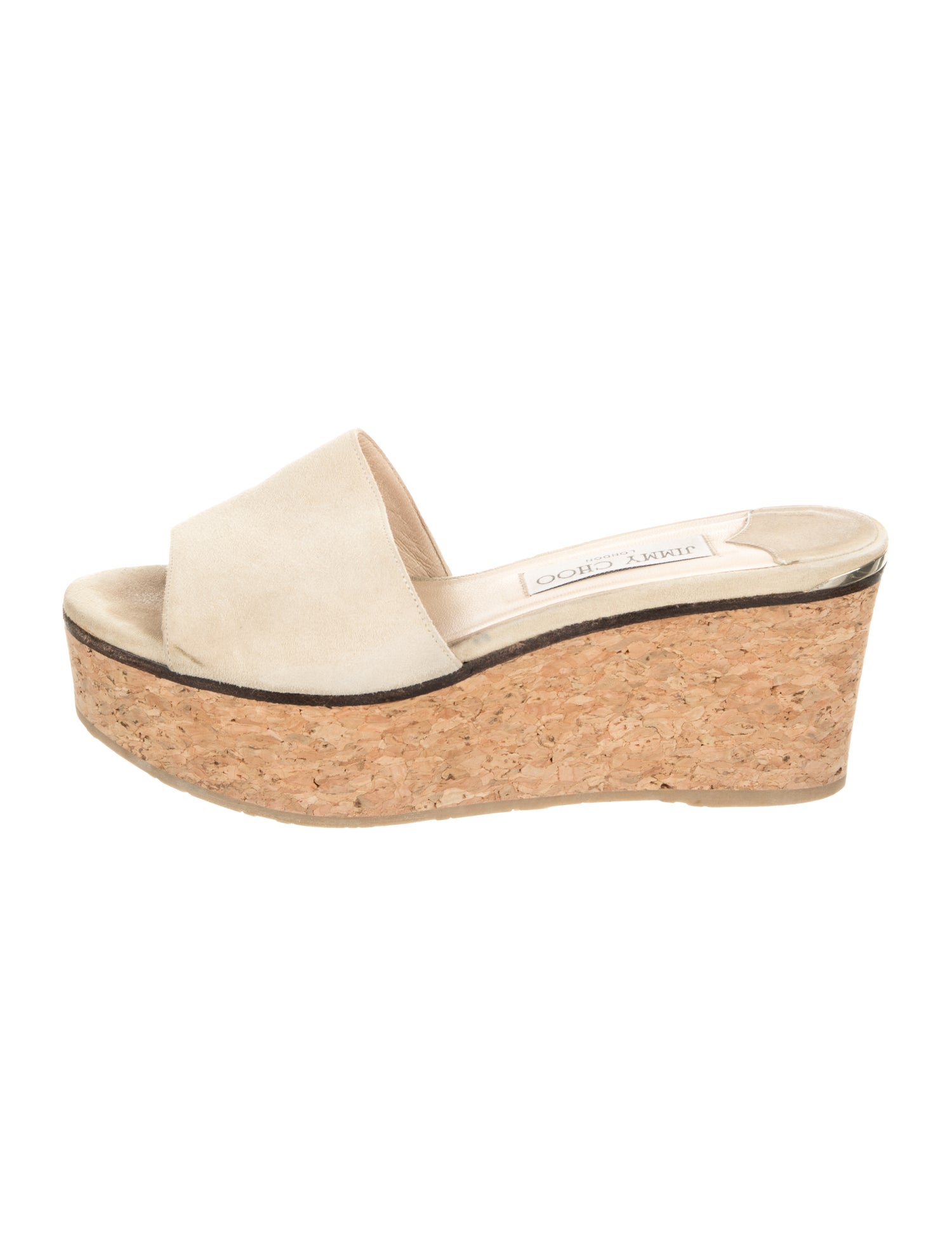 Jimmy Choo Suede Slides