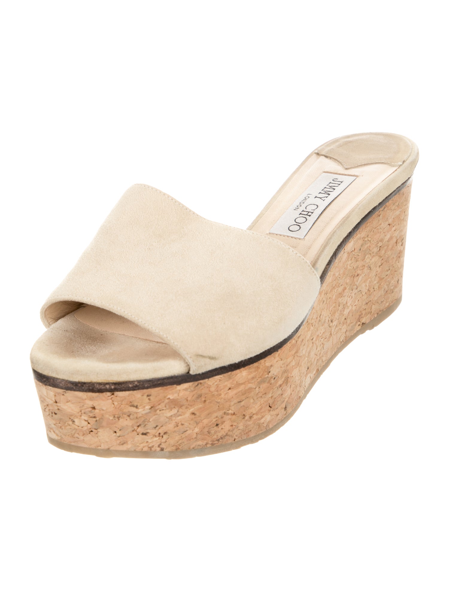 Jimmy Choo Suede Slides