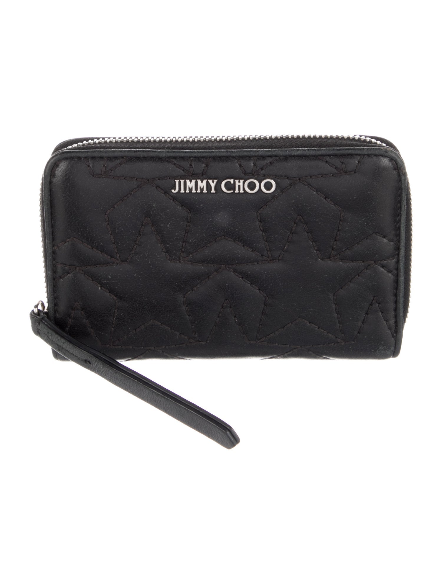 Jimmy Choo Leather Wristlet