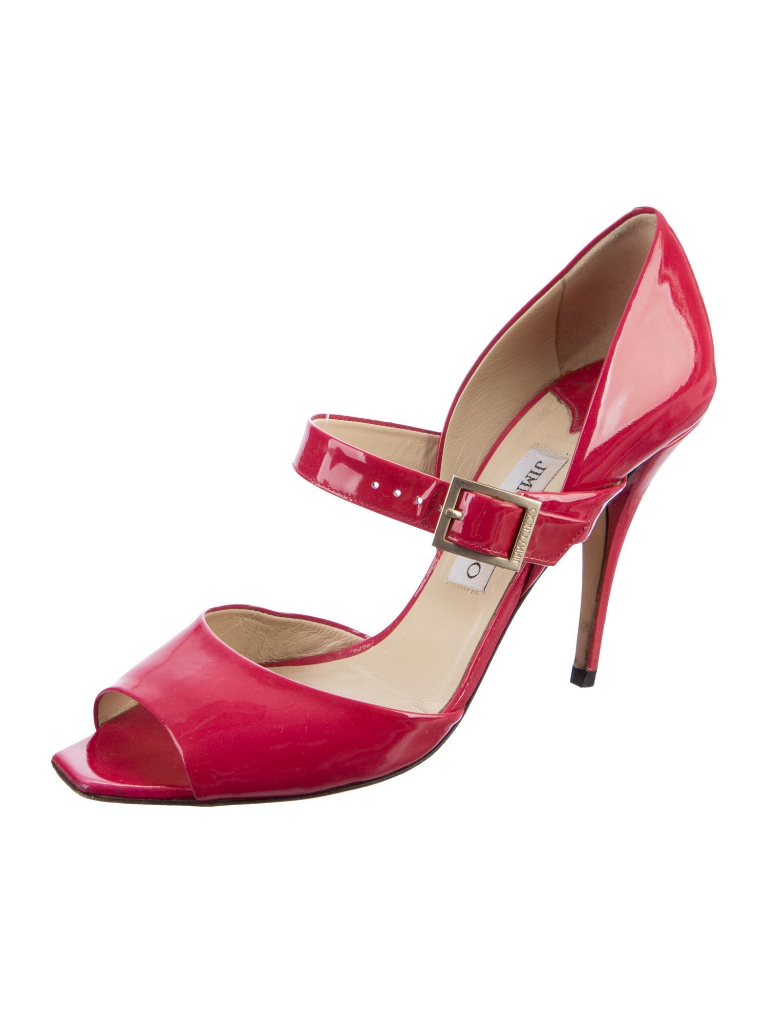 Jimmy Choo Patent Leather Sandals