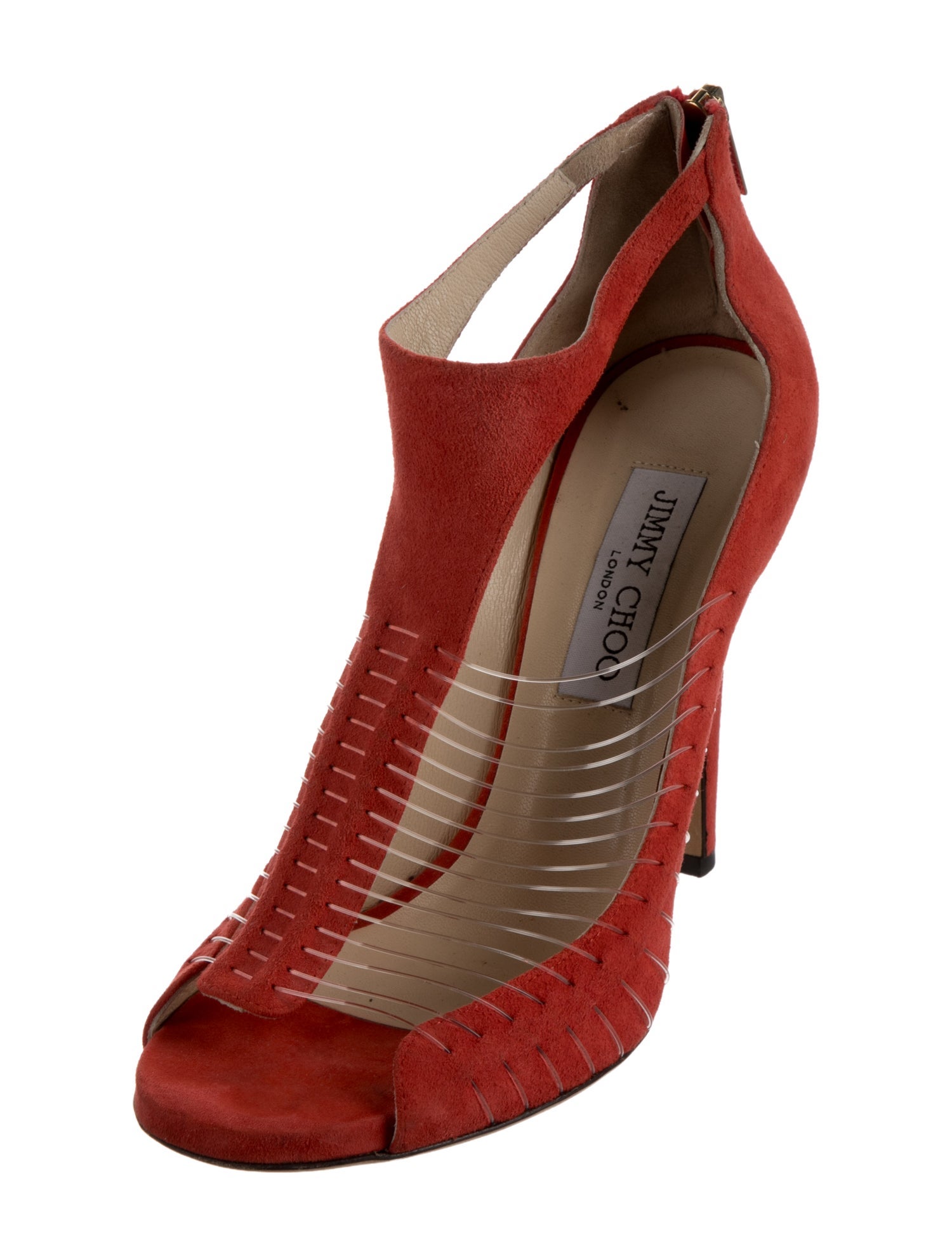 Jimmy Choo Suede T-Strap Sandals