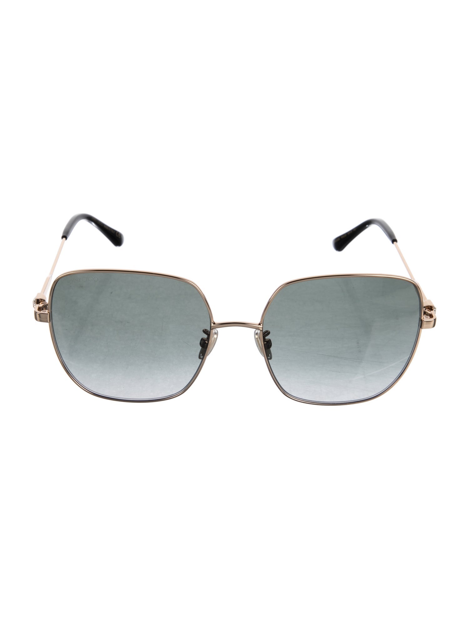 Jimmy Choo Square Gradient Sunglasses
