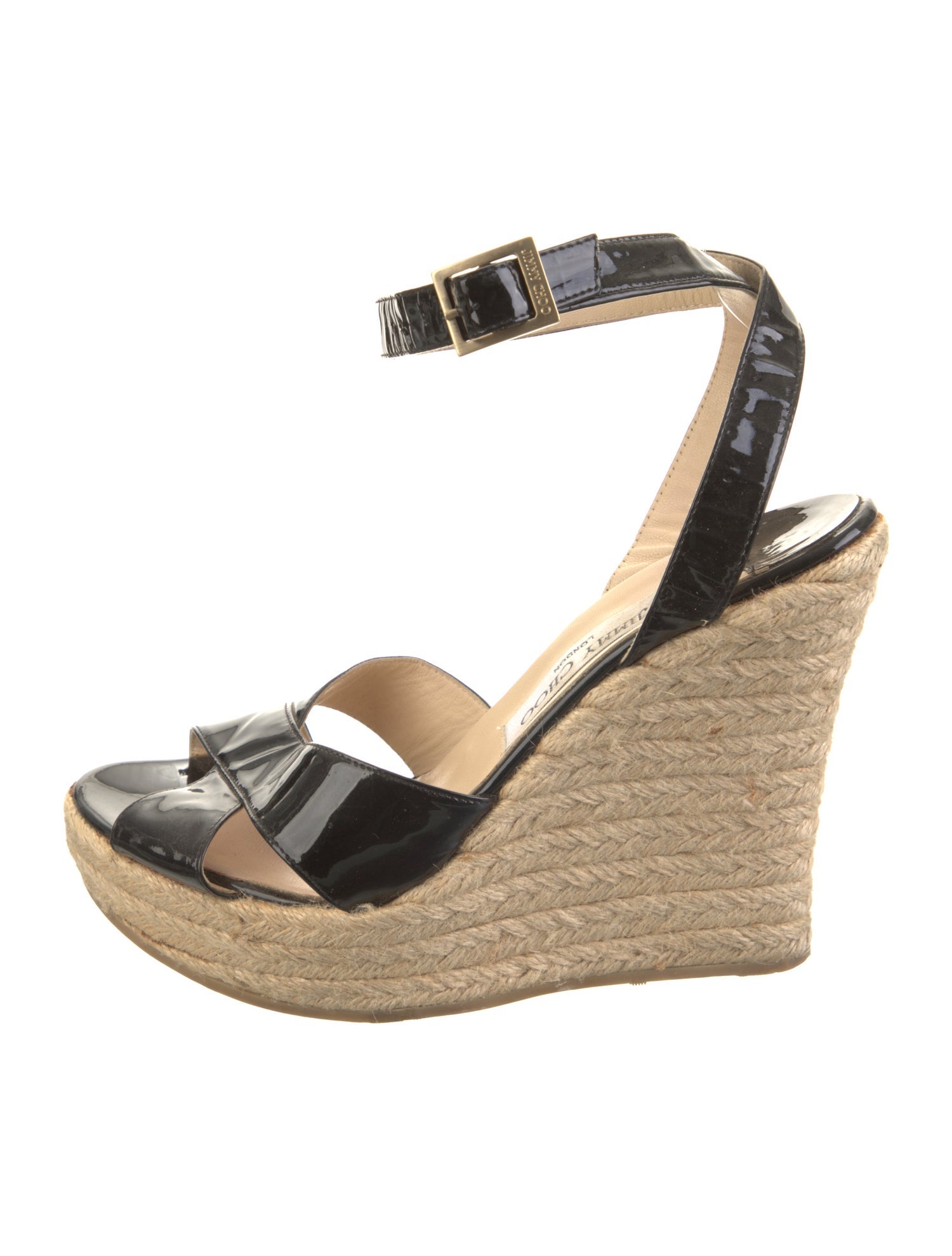 Jimmy Choo Patent Leather Slingback Pumps