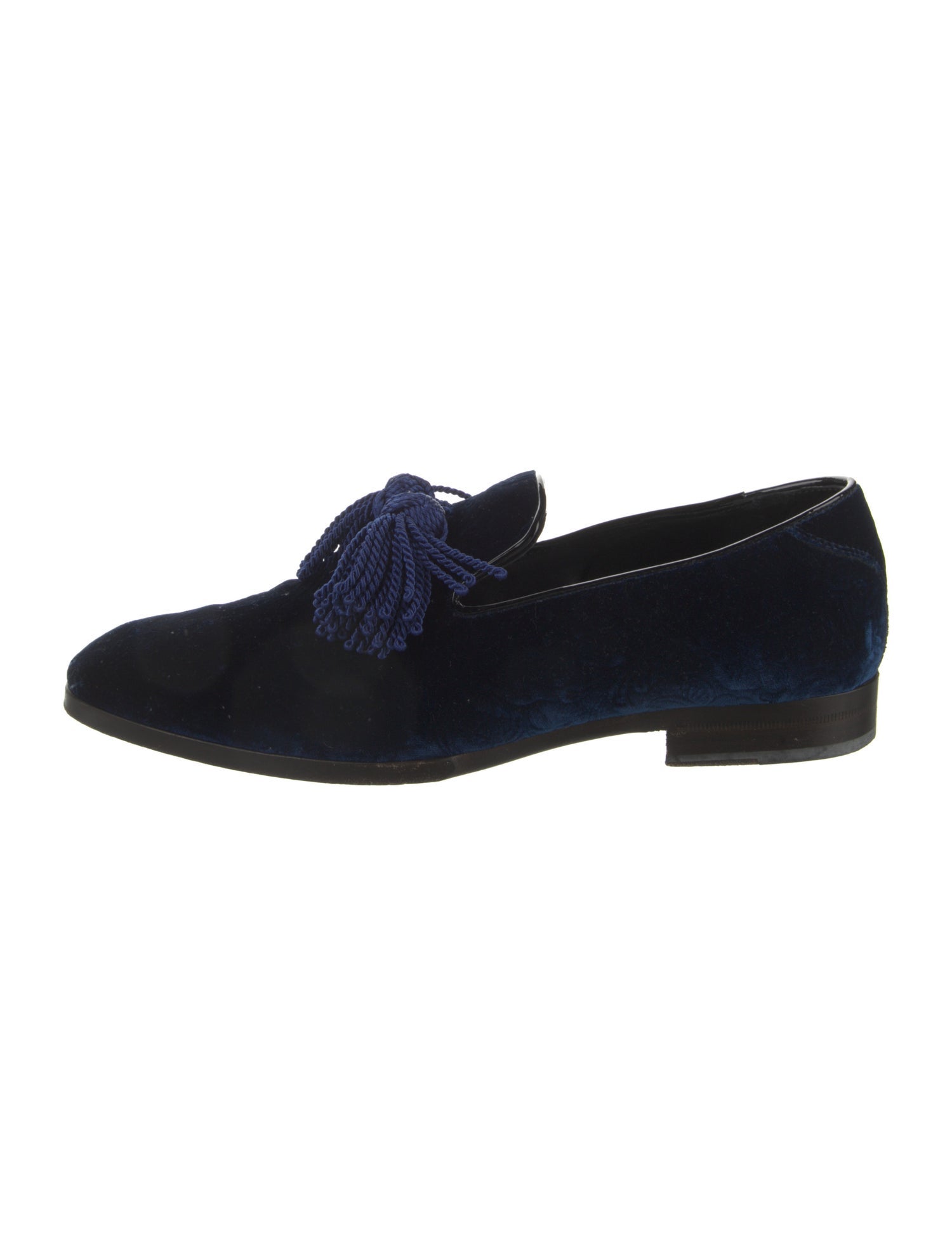 Jimmy Choo Velvet Loafers