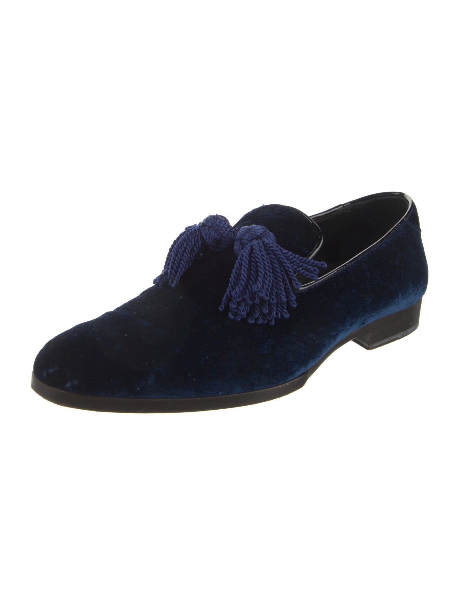 Jimmy Choo Velvet Loafers