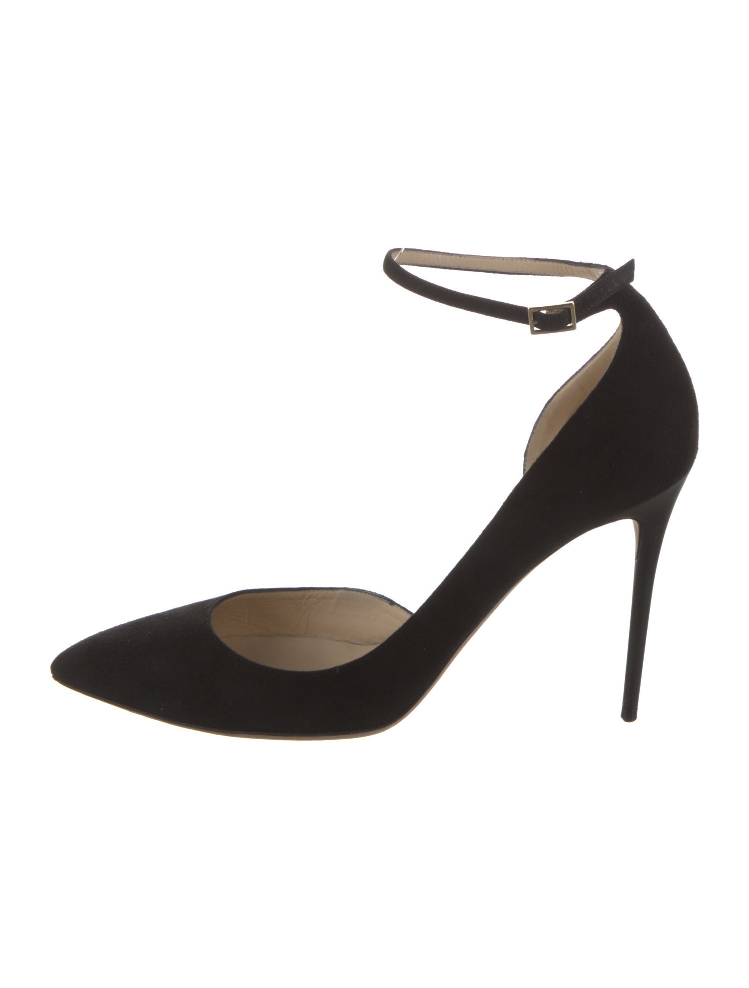 Jimmy Choo Suede D'Orsay Pumps