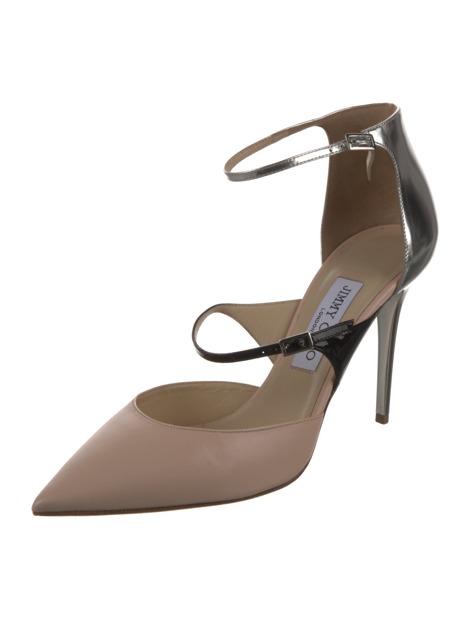 Jimmy Choo Leather D'Orsay Pumps