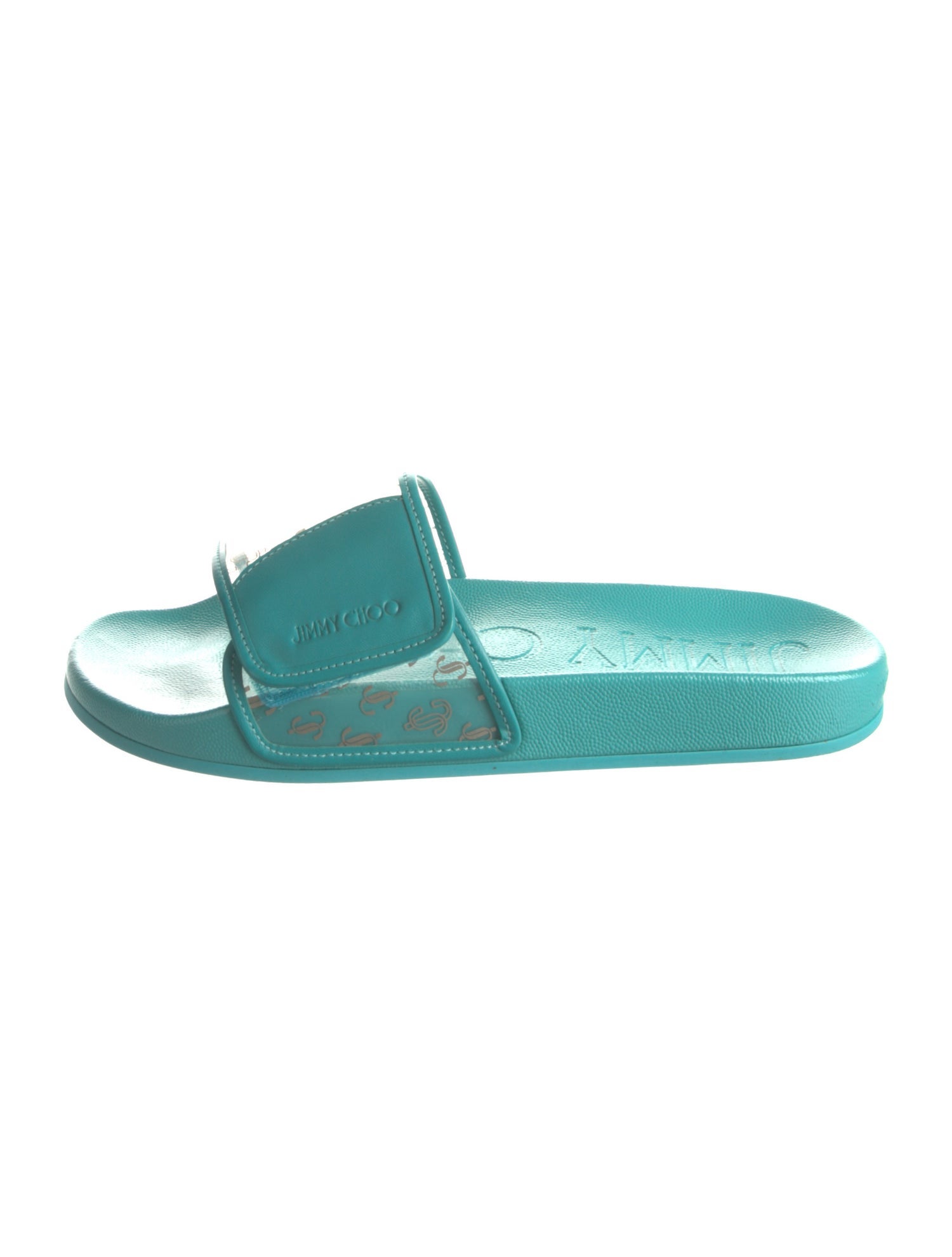 Jimmy Choo Leather Slides