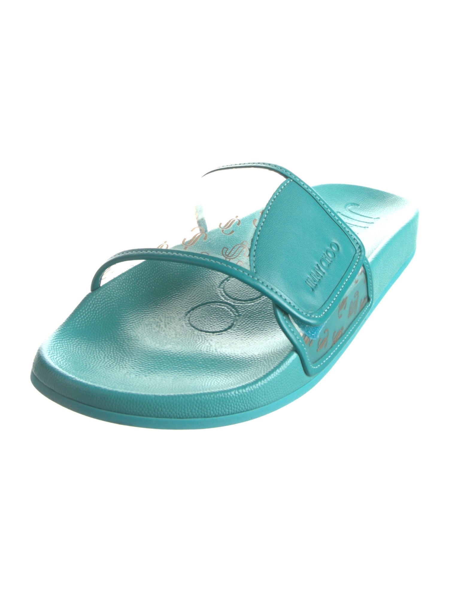 Jimmy Choo Leather Slides