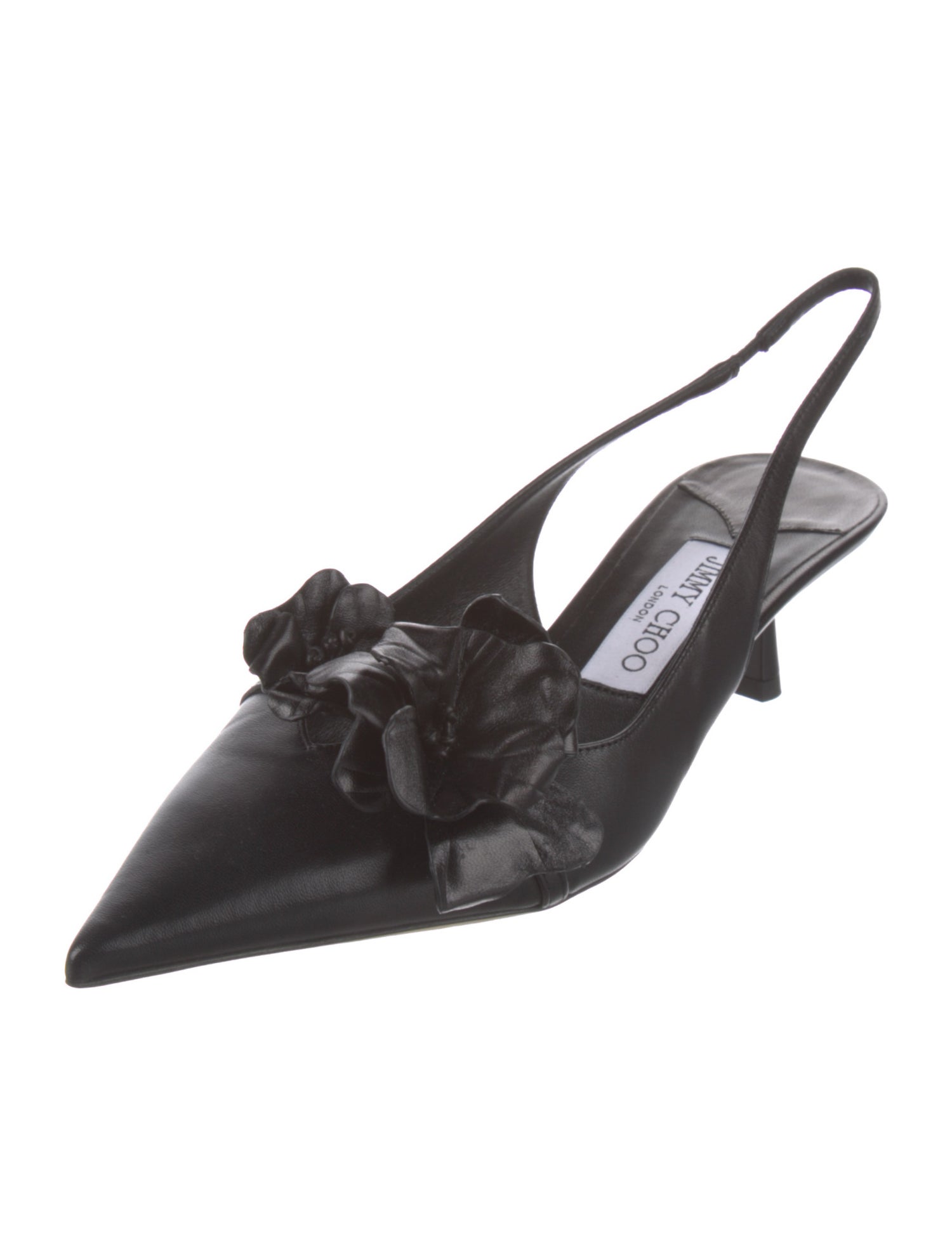 Jimmy Choo Leather Slingback Pumps